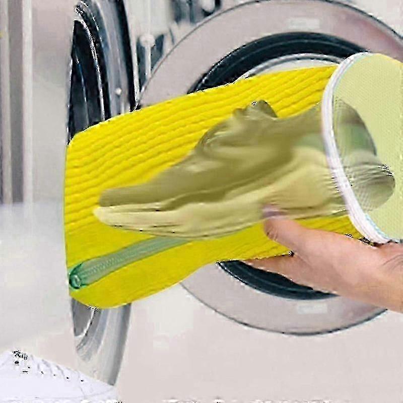 Cotton Shoe Washing Bag Laundry Net for Easy Dirt Removal and Deformation Protection