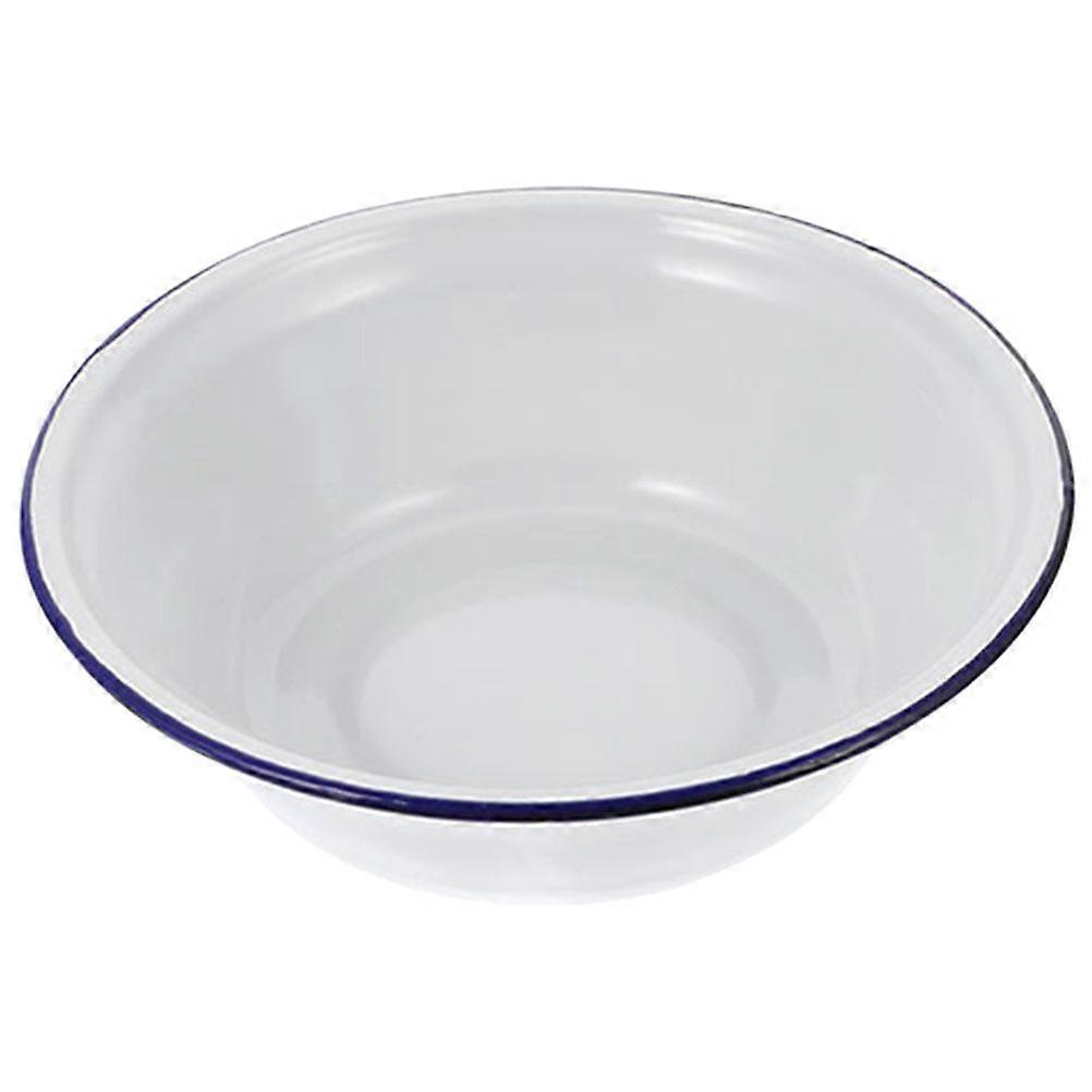 Retro Emalia Basin Emalia Mixing Bowl Kuchnia Zupa Serving Bowl Salad Mixing Bowl