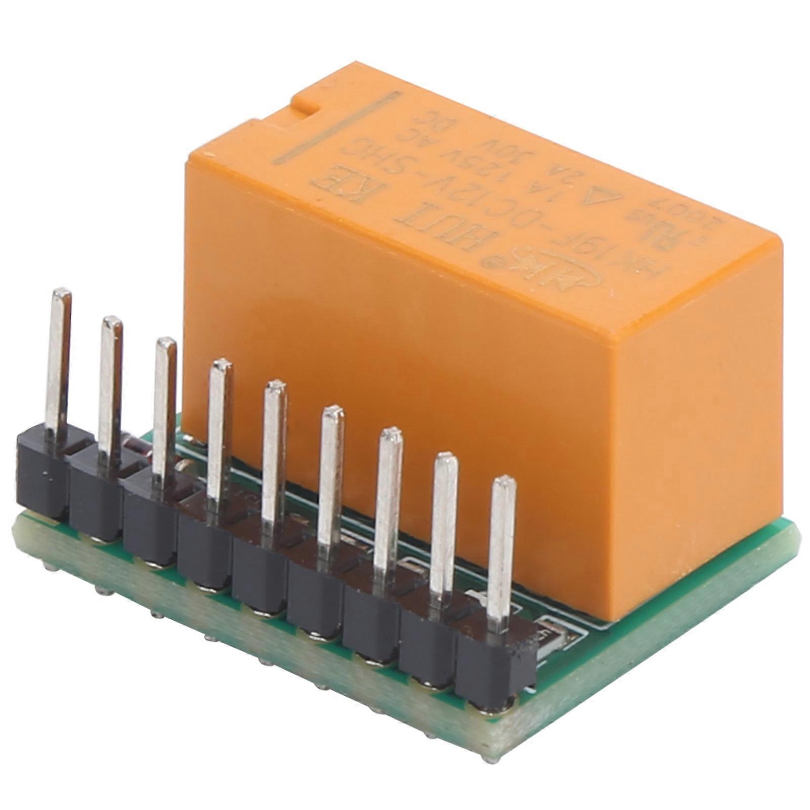 DoublePole DoubleThrow Relay Module DPDT Ultra Small Automatically Adjust DR21A01(DC12V )