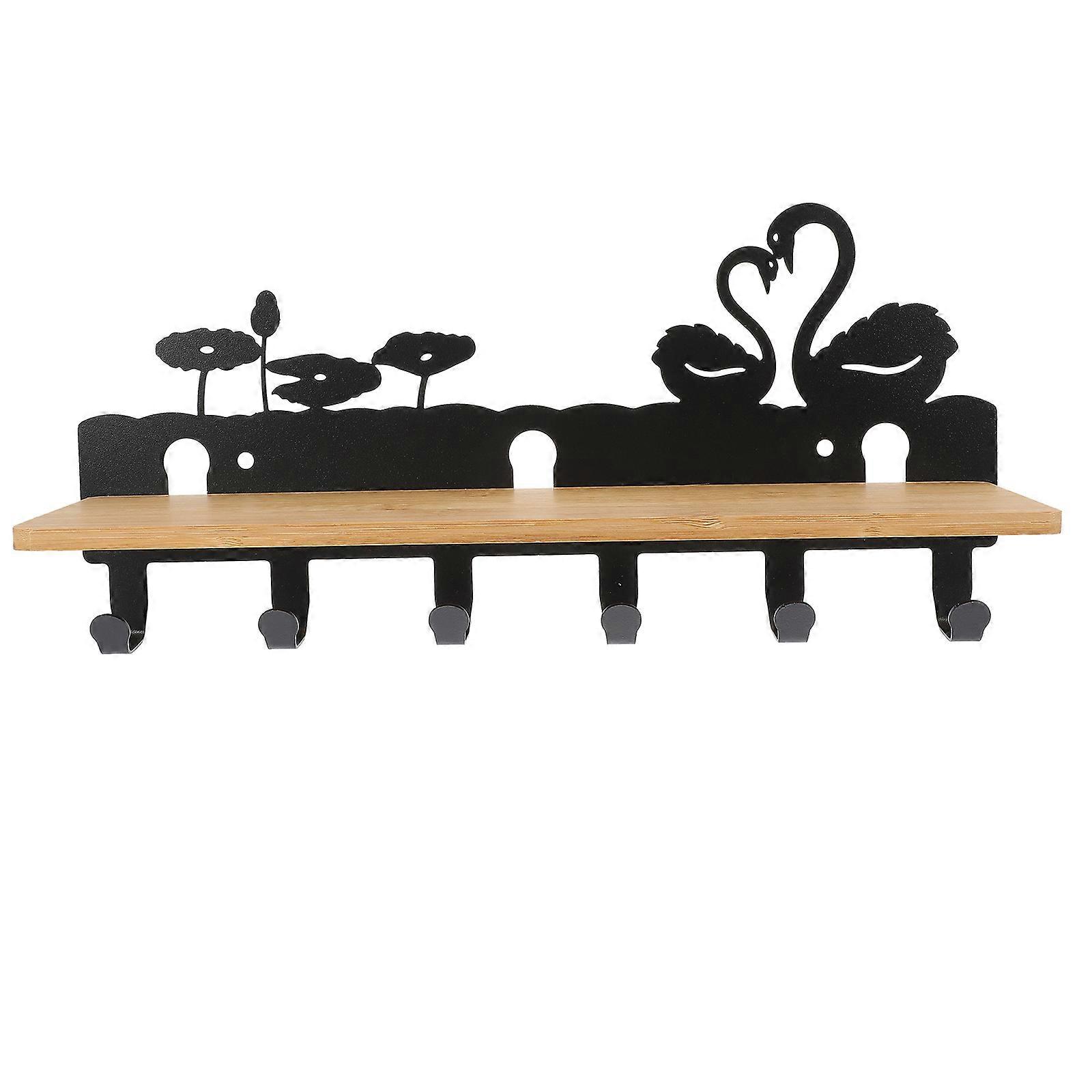 Wall Mounted Key Holder Modern Style Home Organization Storage Organizer 37.70X17.50X10.00CM Hanging Keys 1 Set