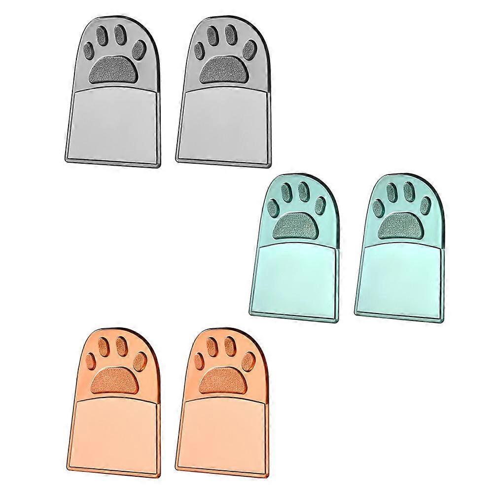 Poignées de lève-toilettes 6PCS Portable Housse de siège Lève-personne léger Gain de place Facile à utiliser pour les toilettes publiques Commodité d’hygiène