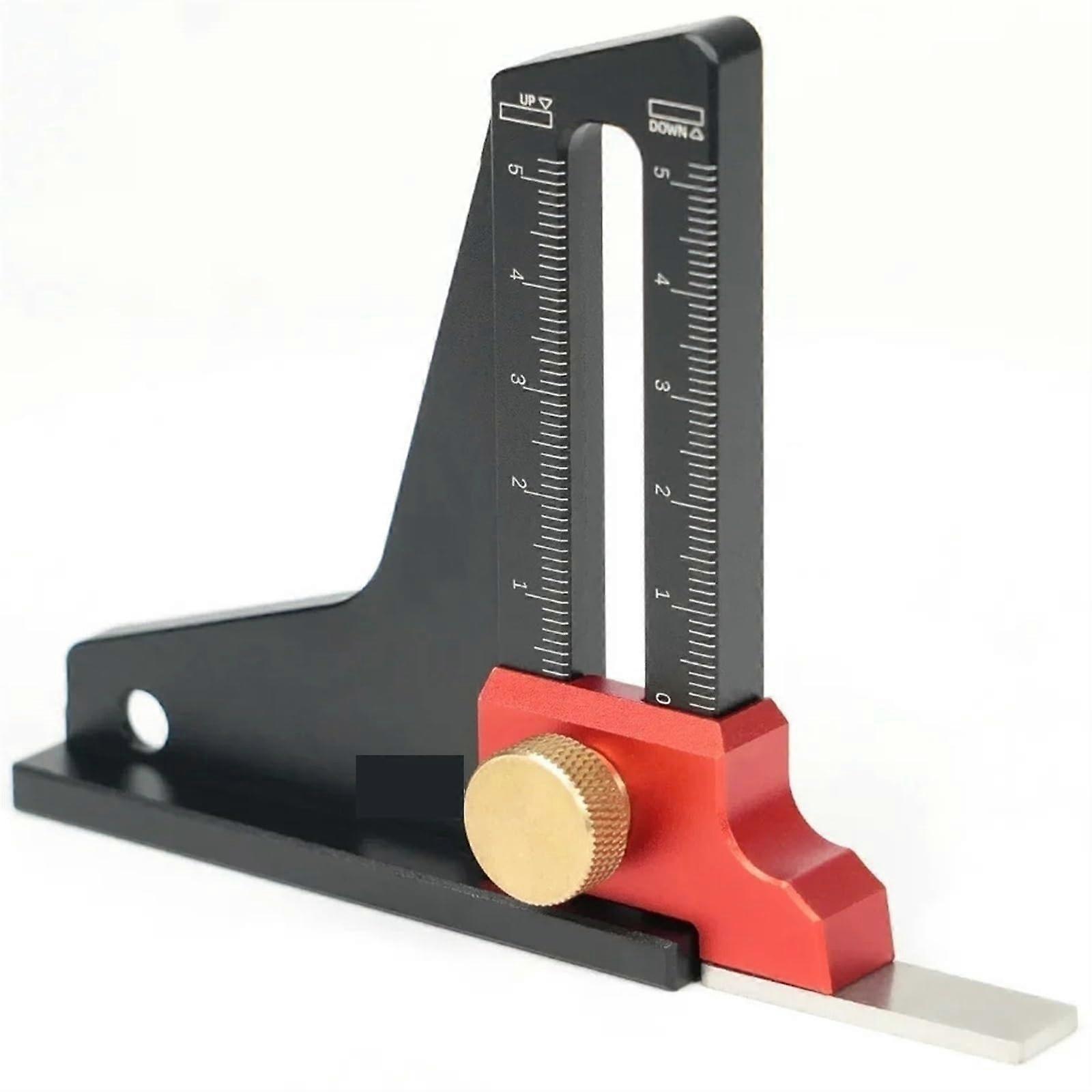 Altimeter Depth Gauge Ruler Trimming Machine Saw Table Setting Woodworking Tools DIY