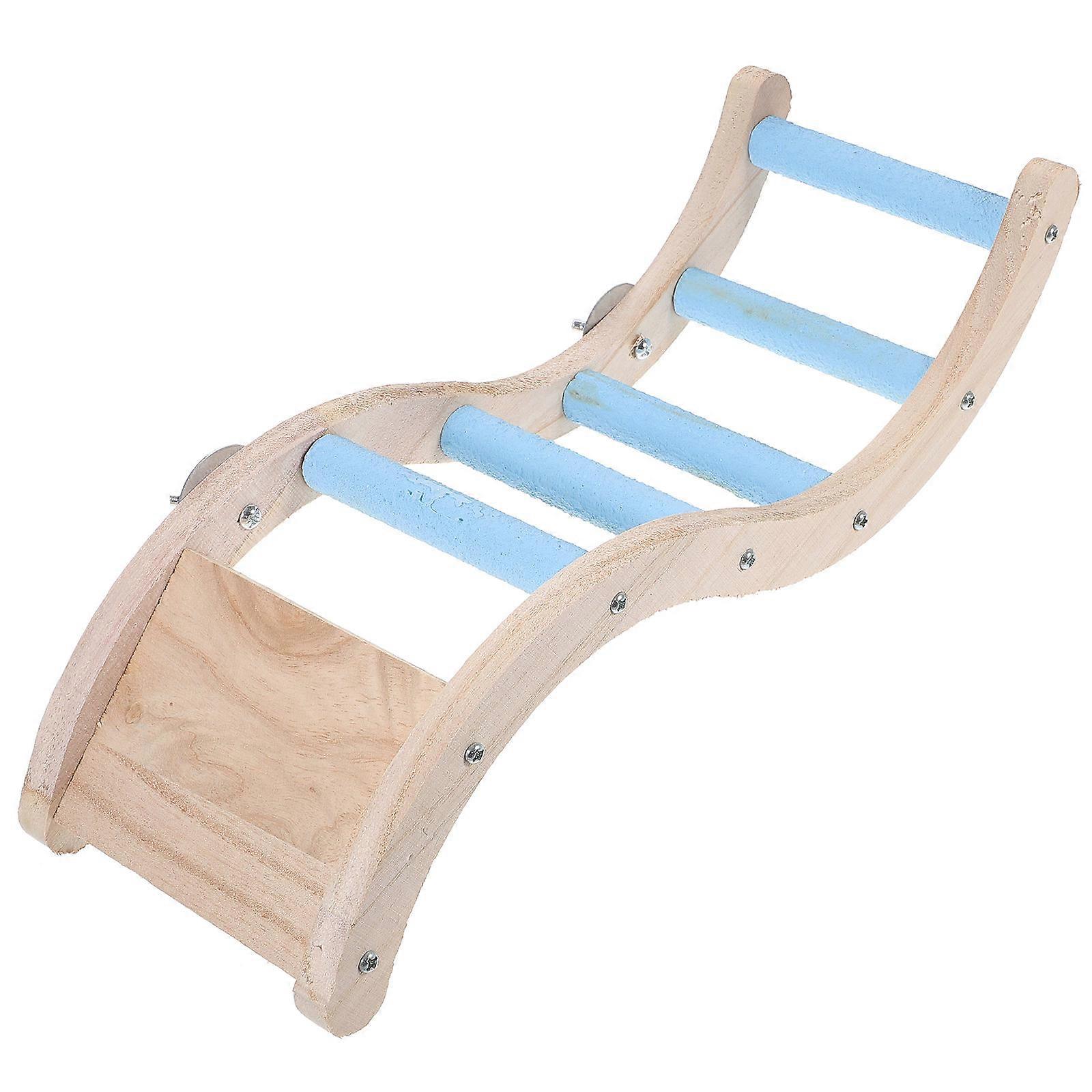 Ladder Toy for Pet Use Made of Plastic Safe to Chew and Play with Stimulates Bird's Mind