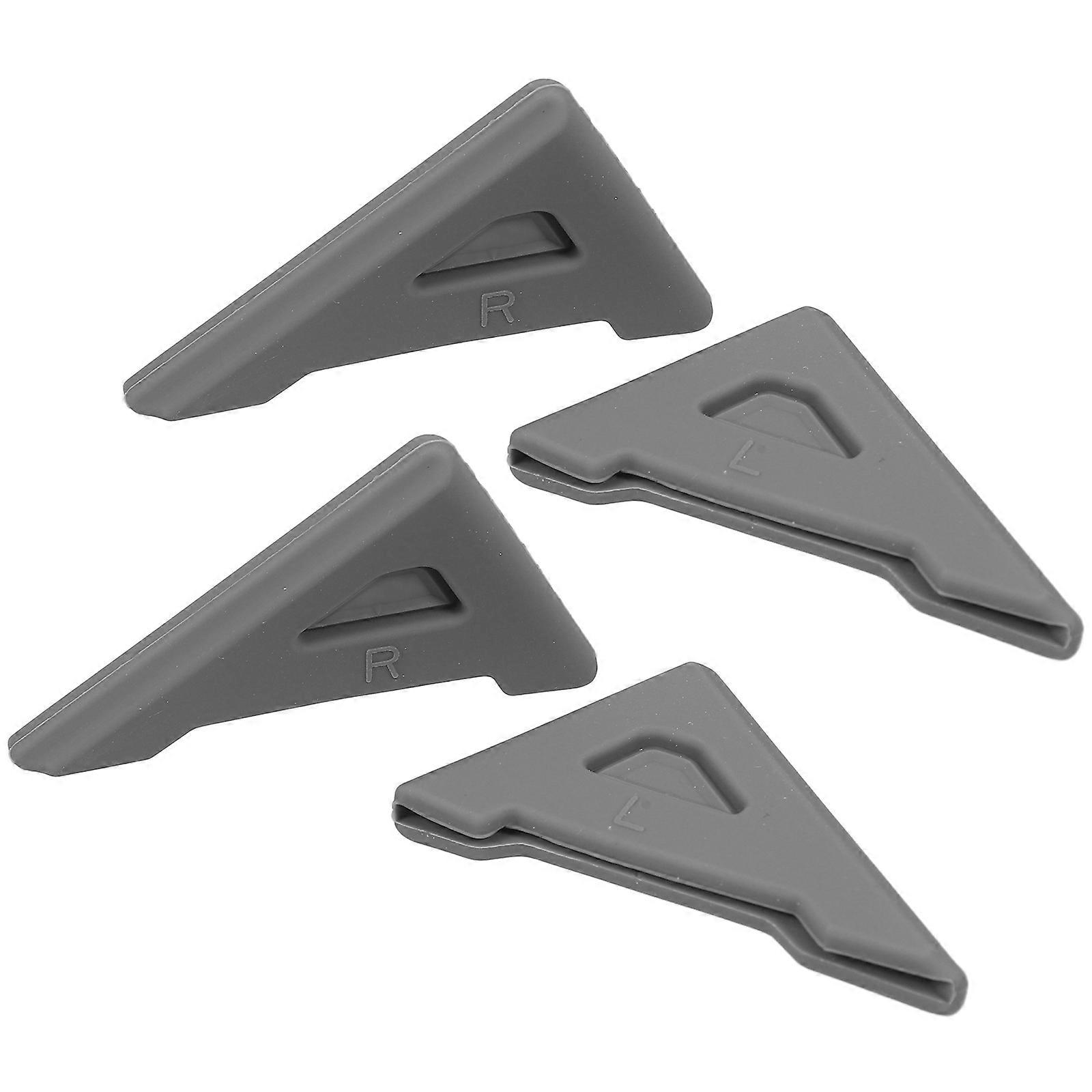 Vehicle Use Door Protector Square Shape Car Owners 4Pcs Silicone Shock Absorption