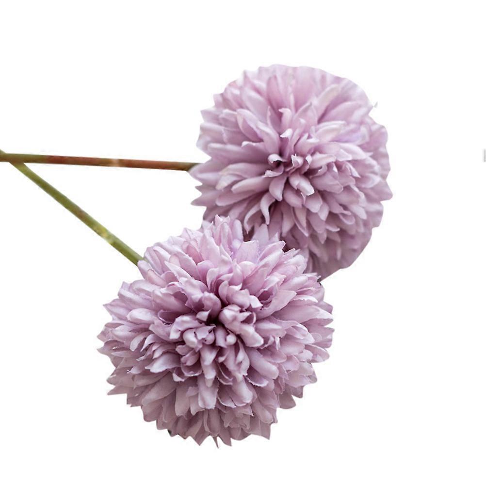 Artificial Flower Home Decor Chrysanthemum Simulation Flower Diy Floral Arrangements Office Decoration 10Set Lavender