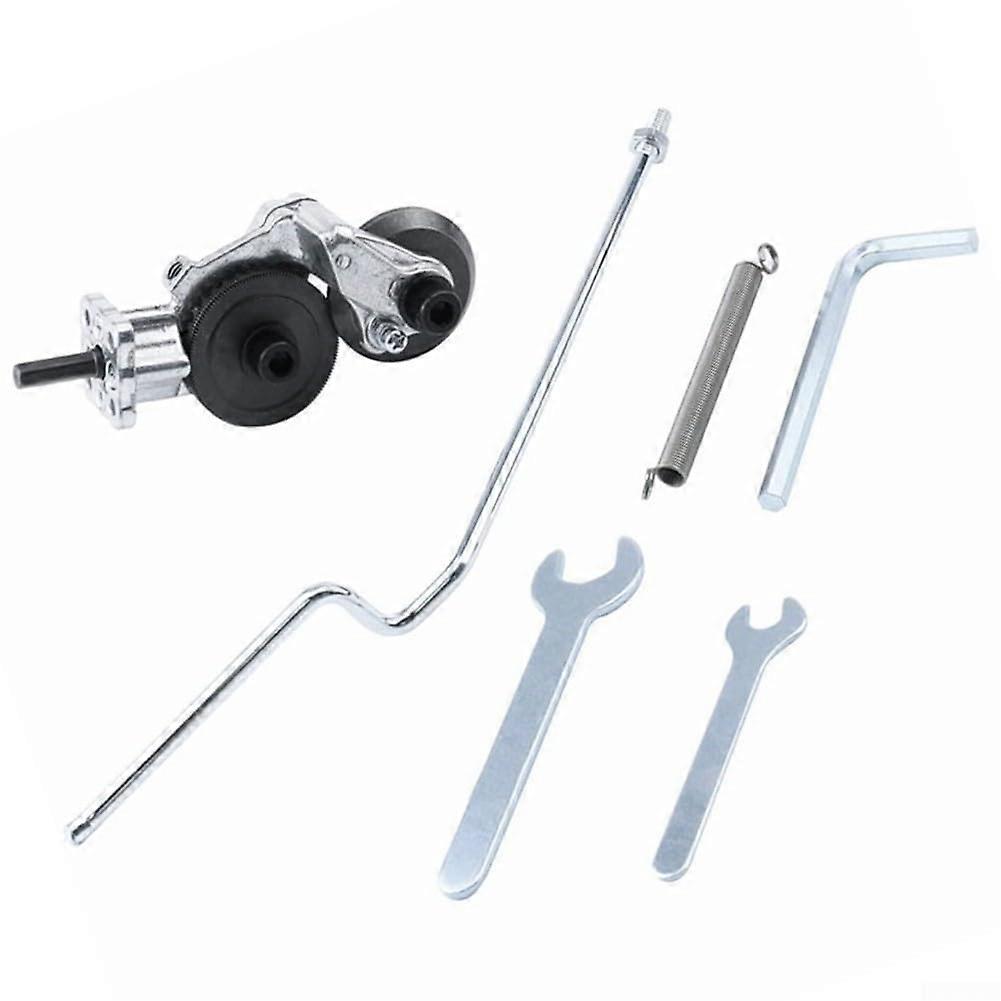 Transform your drill into a powerful tile cutter with this electric drill attachment set.