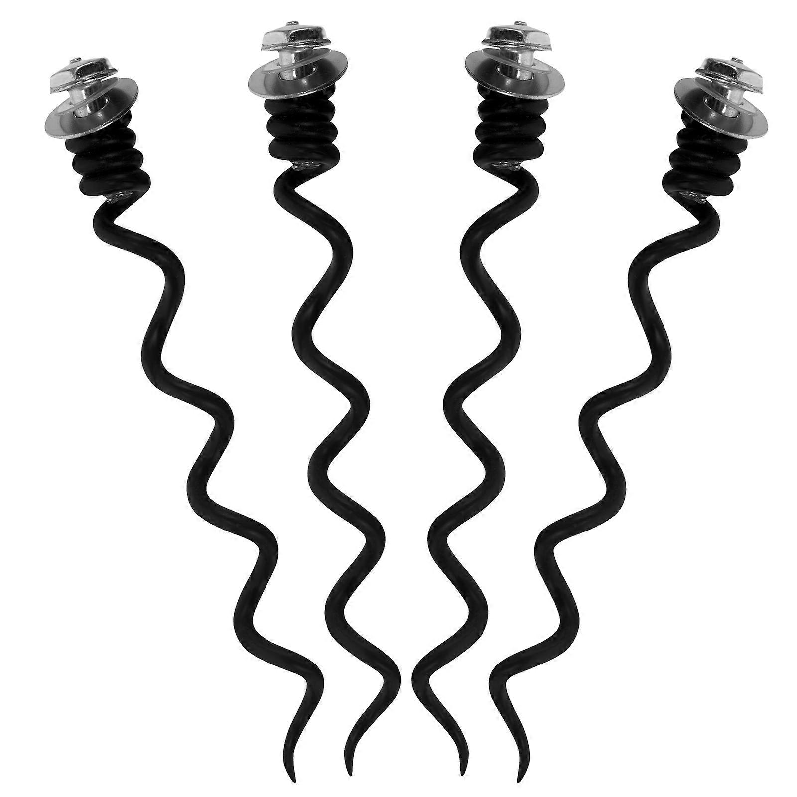 Corkscrew Spiral Bit Replacement Metal Accessory Precision Design For Gift Giving 4Pcs