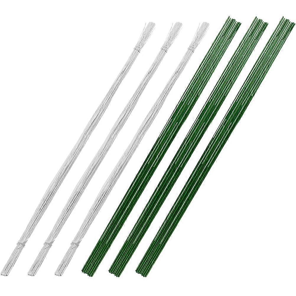 200pcs Durable Artificial Floral Stems, Paper Wire Flower Rods for DIY Wedding Bouquets, Arrangements & Crafts, Lightweight & Portable for Garden Use