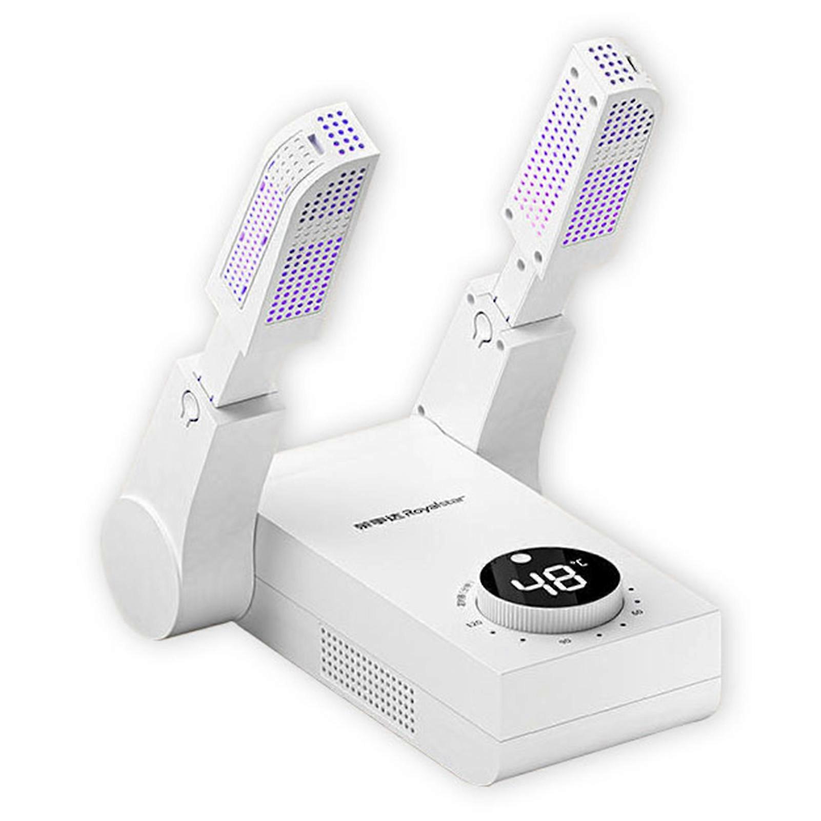 Shoes Dryer Deodorizer Machine Portable Electric Boots Warmer with Adjustable Rack