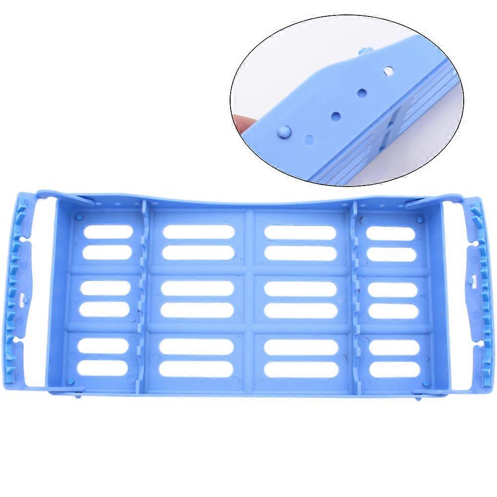 Box Blue Rectangular Design For Medical Use 20X11.5X2.5cm 1Pack