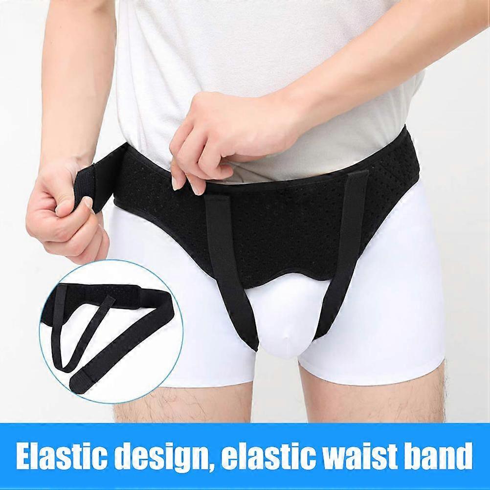 חגורות בקע במפשעה תמיכה בבקע לגברים אישה ספורט כפול רצועת מותן מתכווננת עם רפידות דחיסה נשלפות