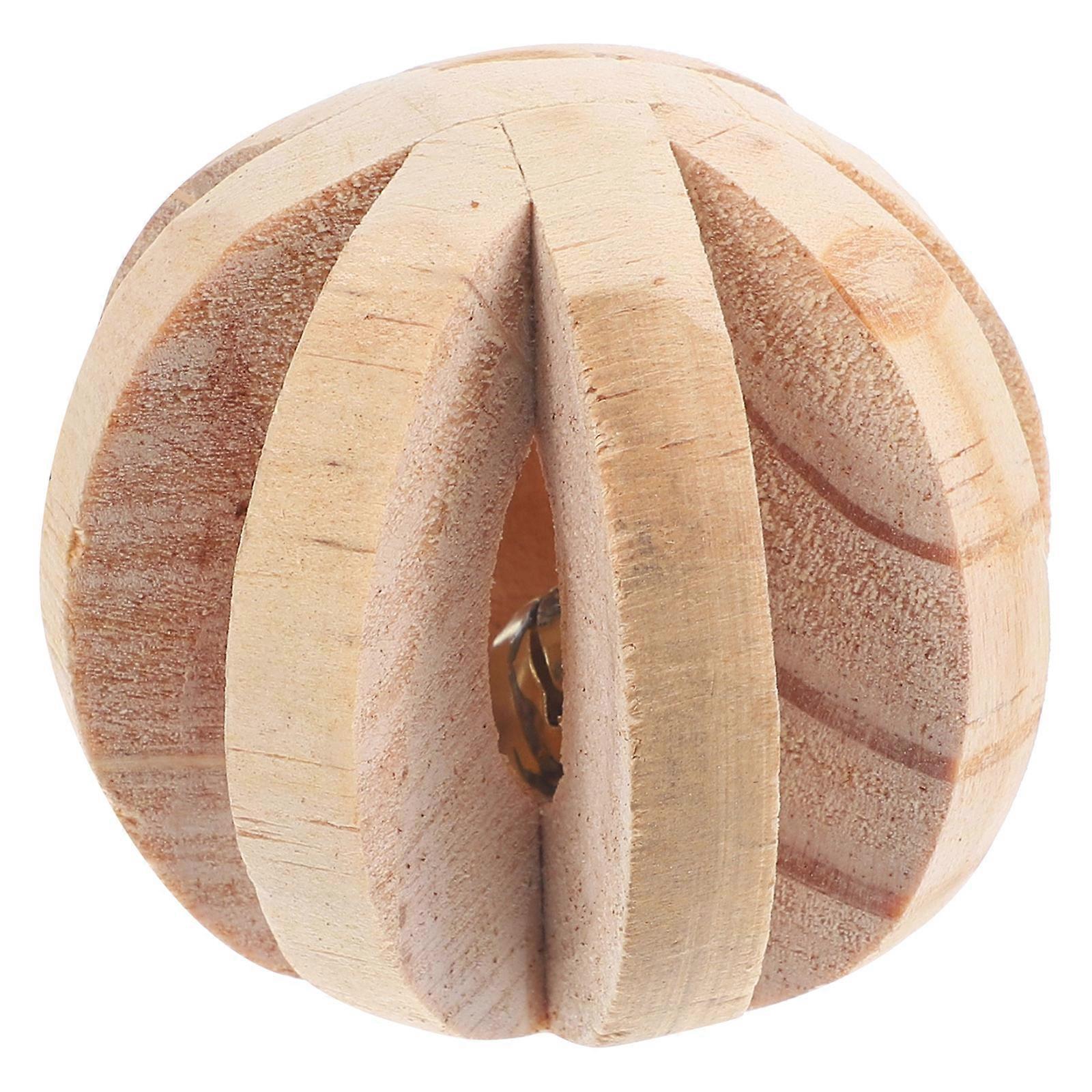 Natural Wooden Chew Toy for Hamsters, Rabbits, Rats, Guinea Pigs, and Squirrels – Durable Molar Plaything for Grinding, Exercise, and Furniture