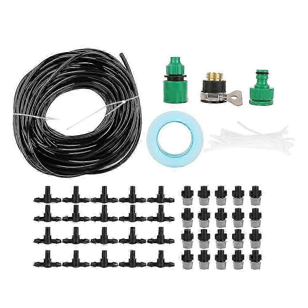 20M Micro Drip Irrigation System with Auto Timer - Complete Garden Hose Kit for Efficient Plant Watering & Easy Setup