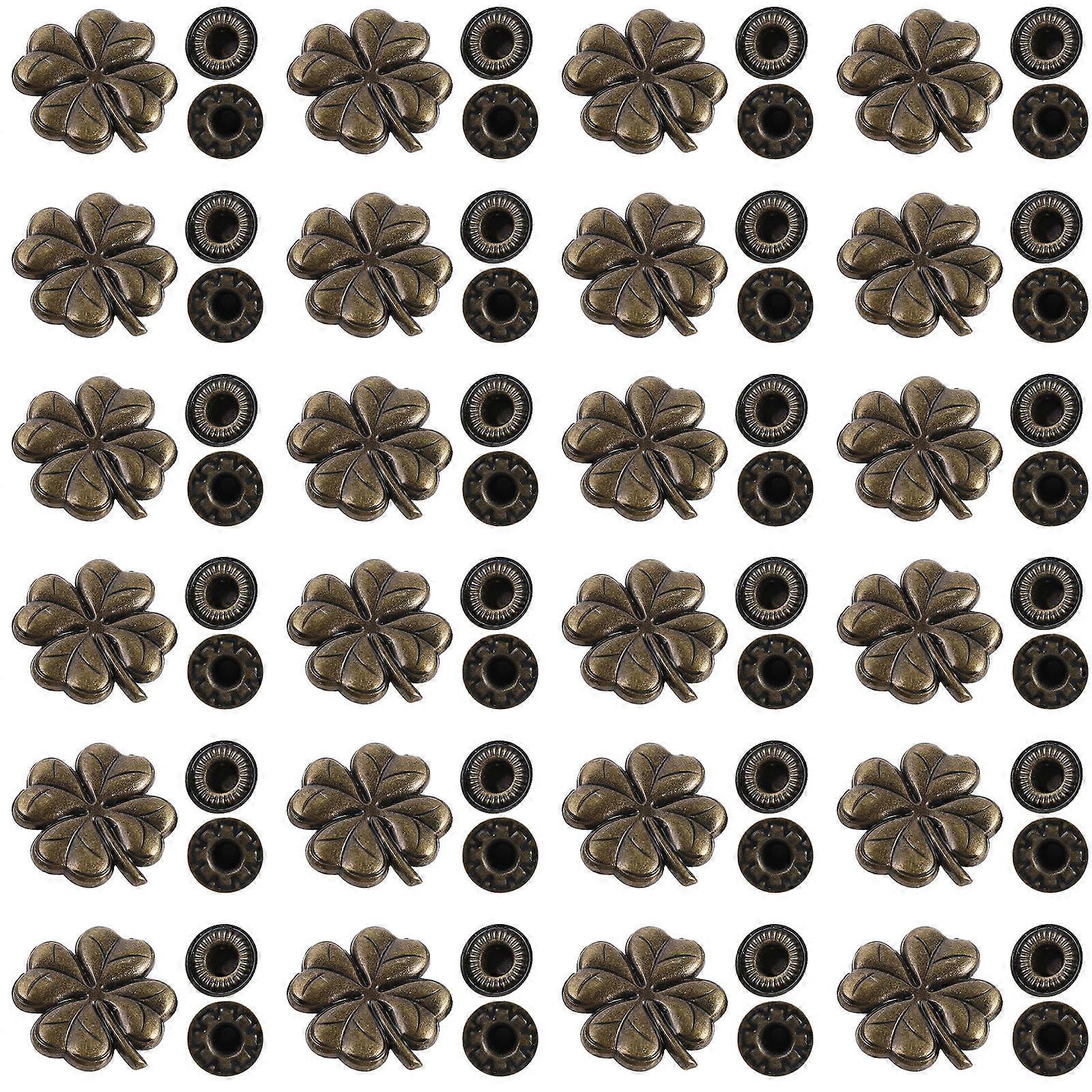 Clasp Buttons, Zinc Alloy Components Ideal for Custom Purses
