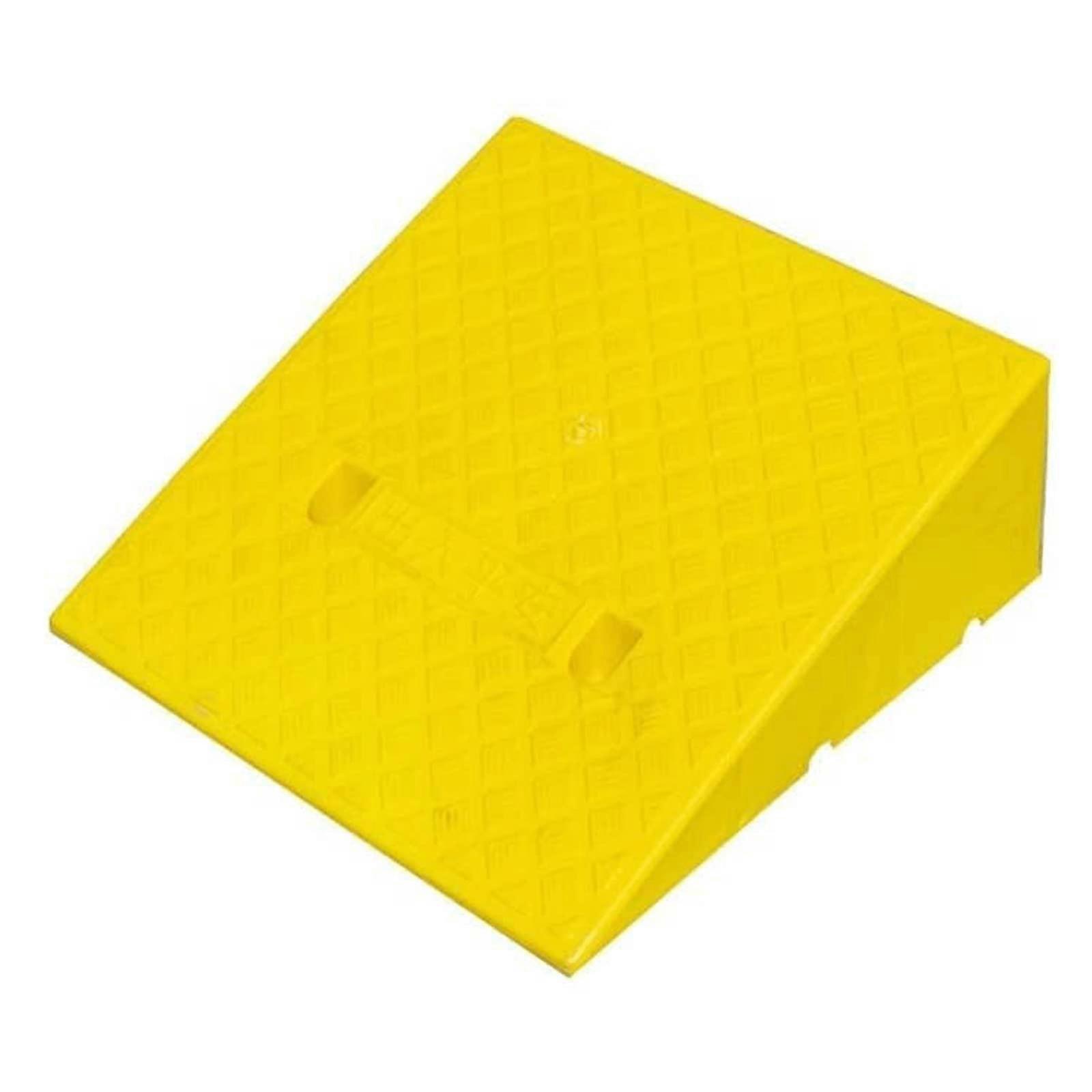 Gummy wheelchair ramp, portable curb ramp, nonslip threshold ramp made of plastic