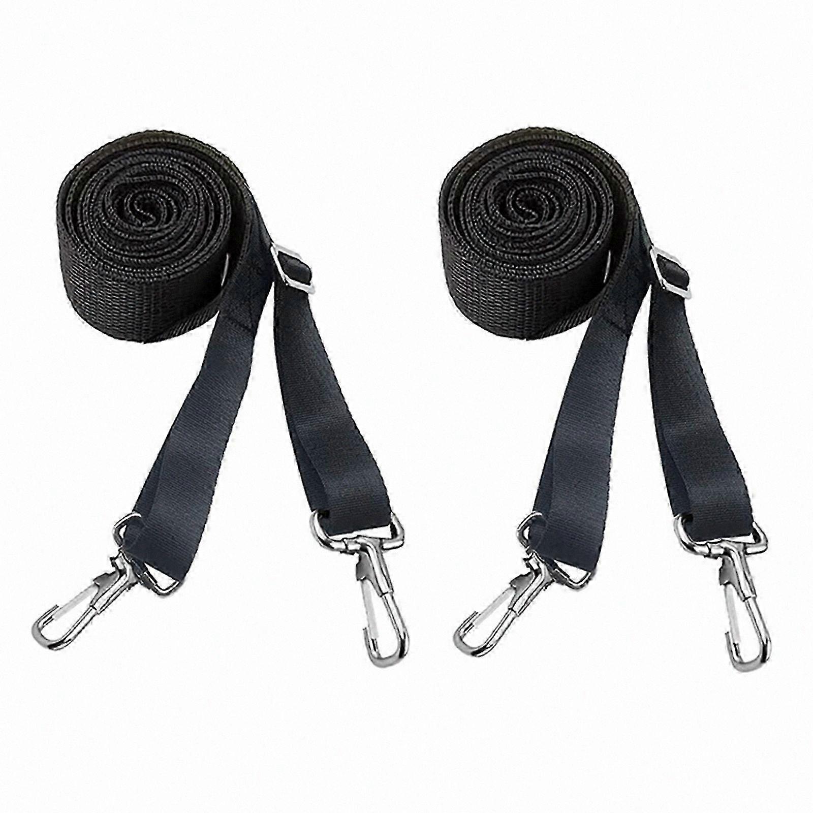 Adjustable Marine Awning Straps with Snap Loop Hardware for Bimini Tops 28-60 Inch