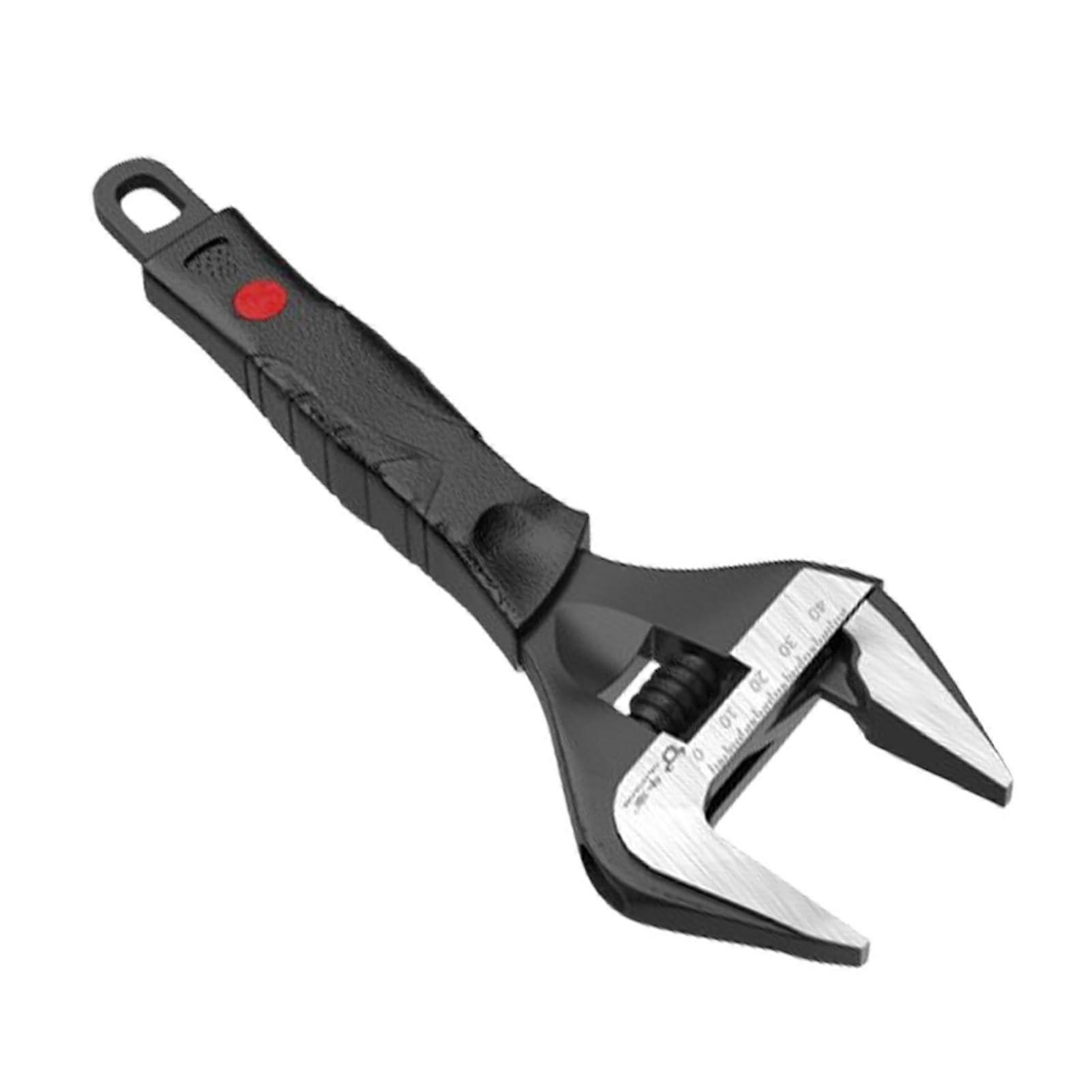 Adjustable widejaw wrench, large crescent wrench  Adjustable performance wrenches with wide jaws  Wideneck forged drive, shifting wrench