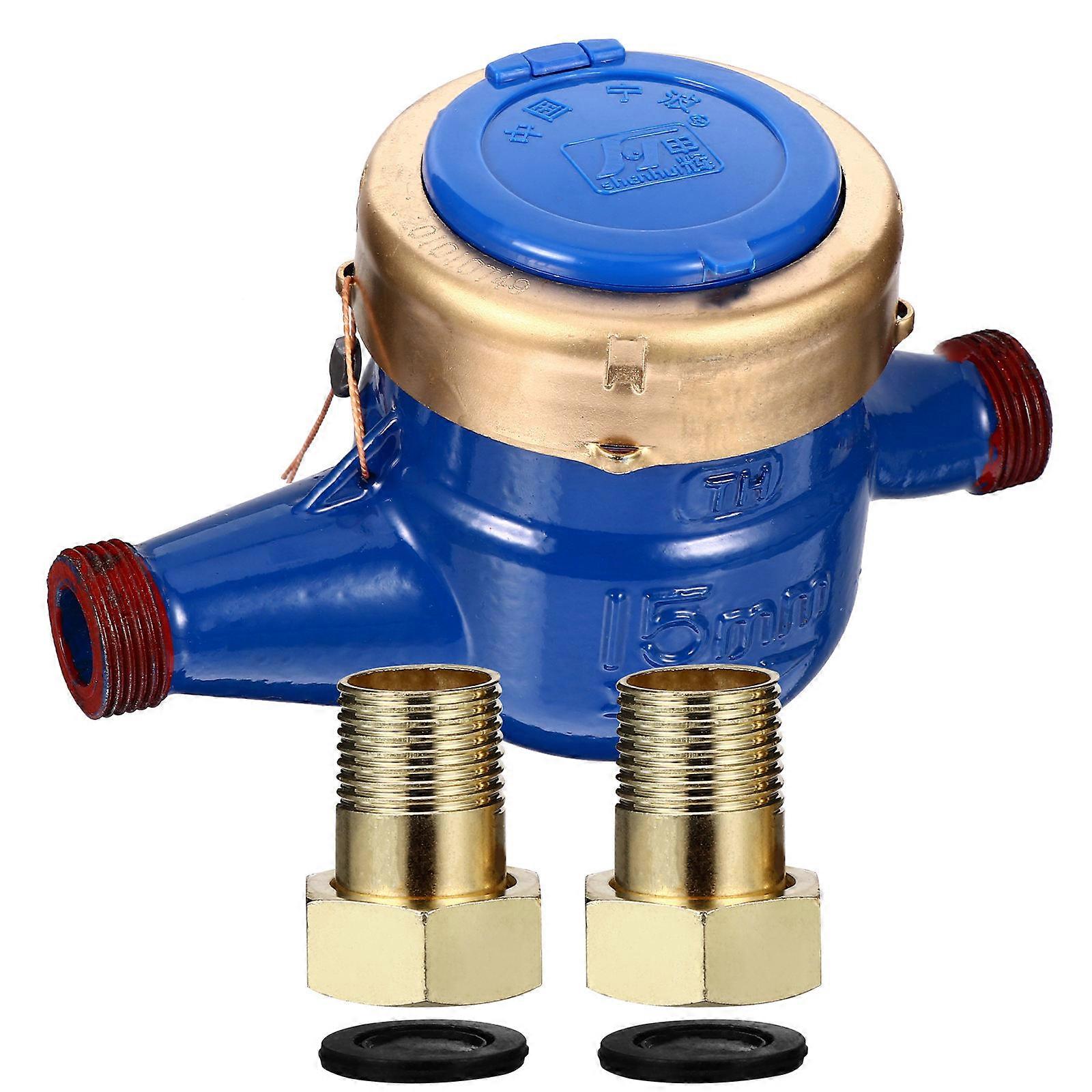 Iron Water Meter for Home Use with Durable Design and Clear Reading DN15