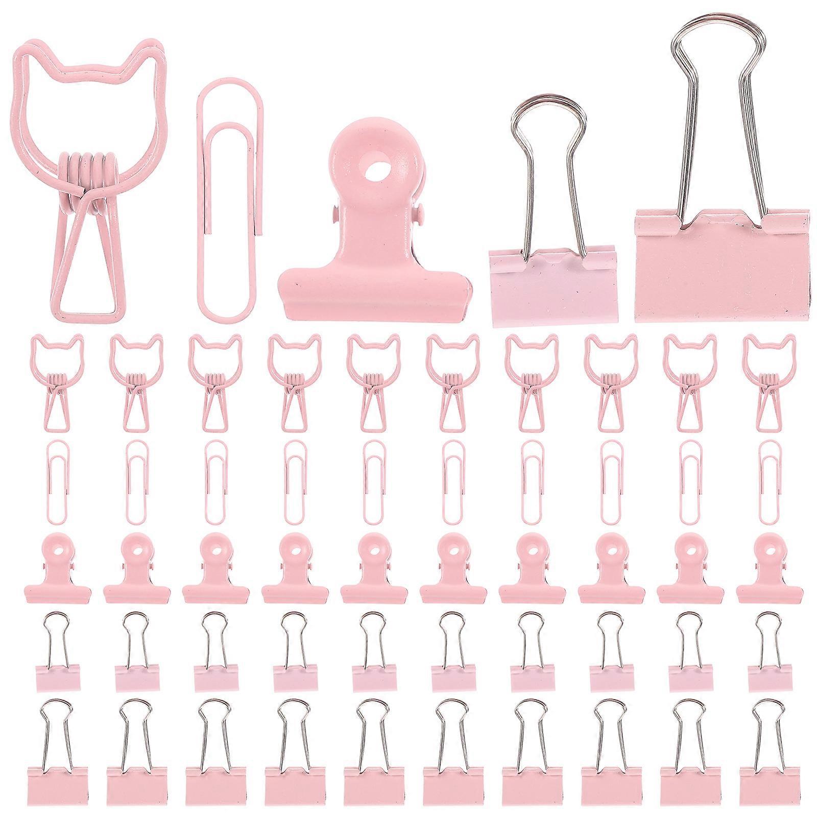 Functional Document Organization Paper Clips Decorative Design Office Supplies 1 Set