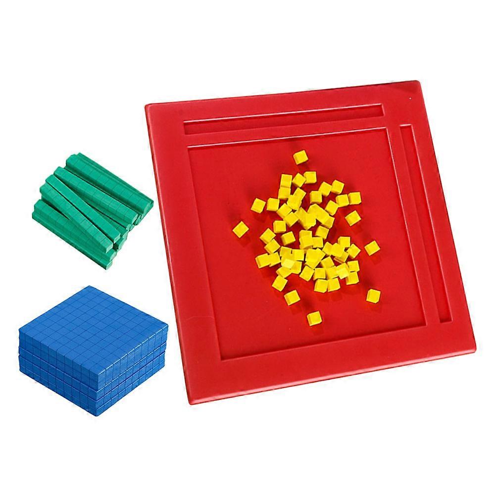 Math Set Educational Counting Cubes for Cognitive Development, Hand Eye Coordination & Early Learning Fun