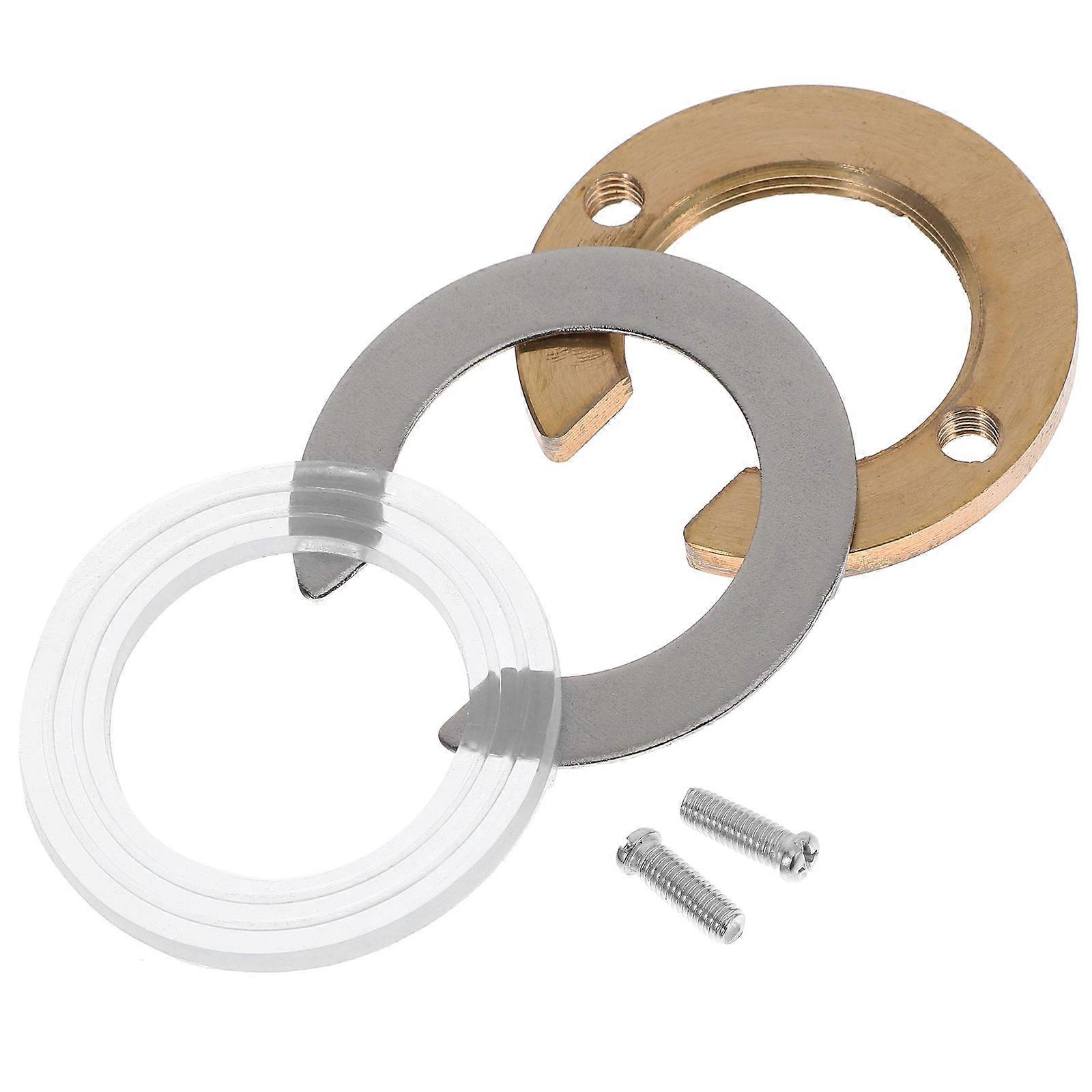 Durable Faucet Mounting Washer Nut Circlip Kit for Secure Tap Installation, Easy to Use Fixing Fitting for Stable Cold/Hot Water Connection Basins