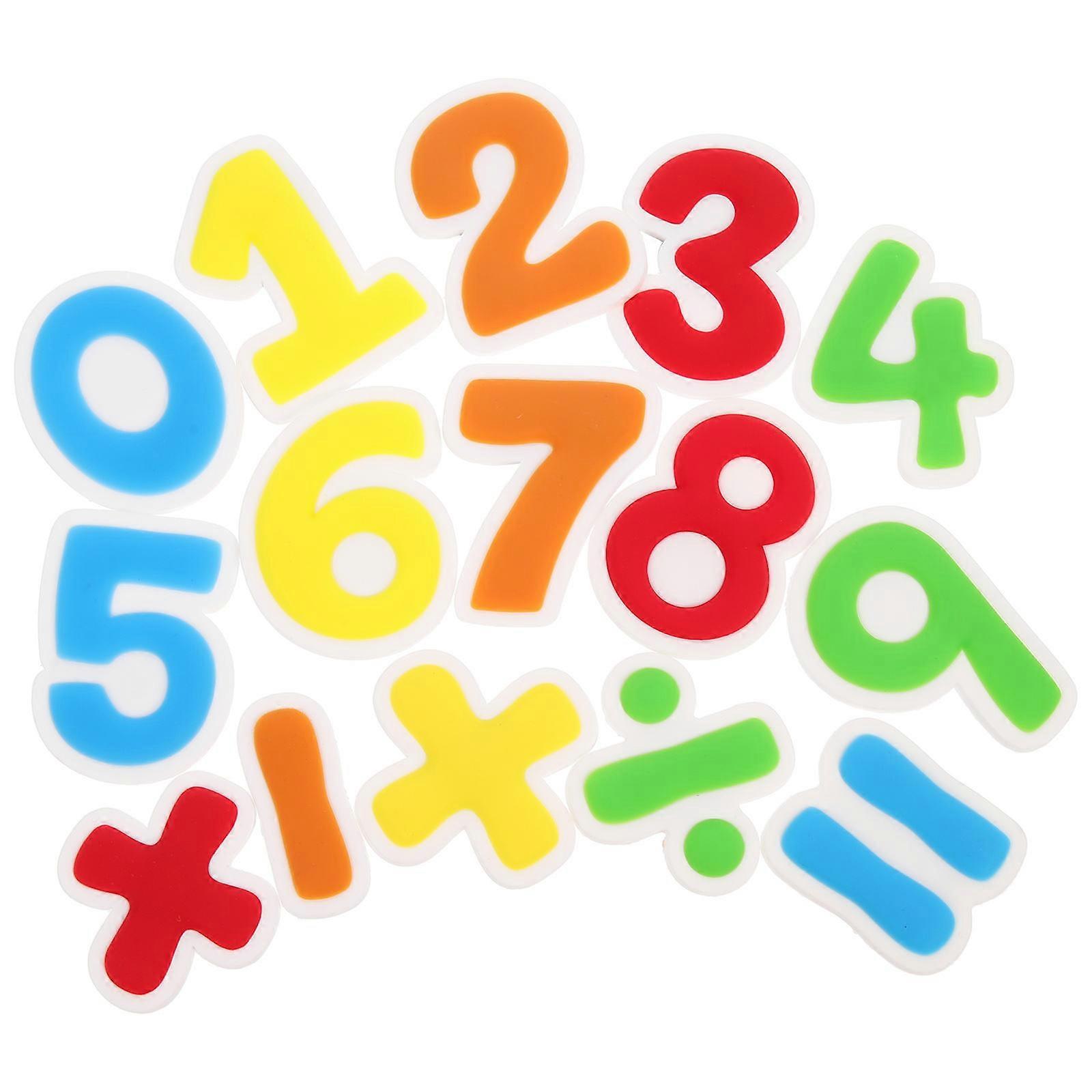 Numbers Fridge Teaching Tool For Parents Home Education 1 Set Assorted Color