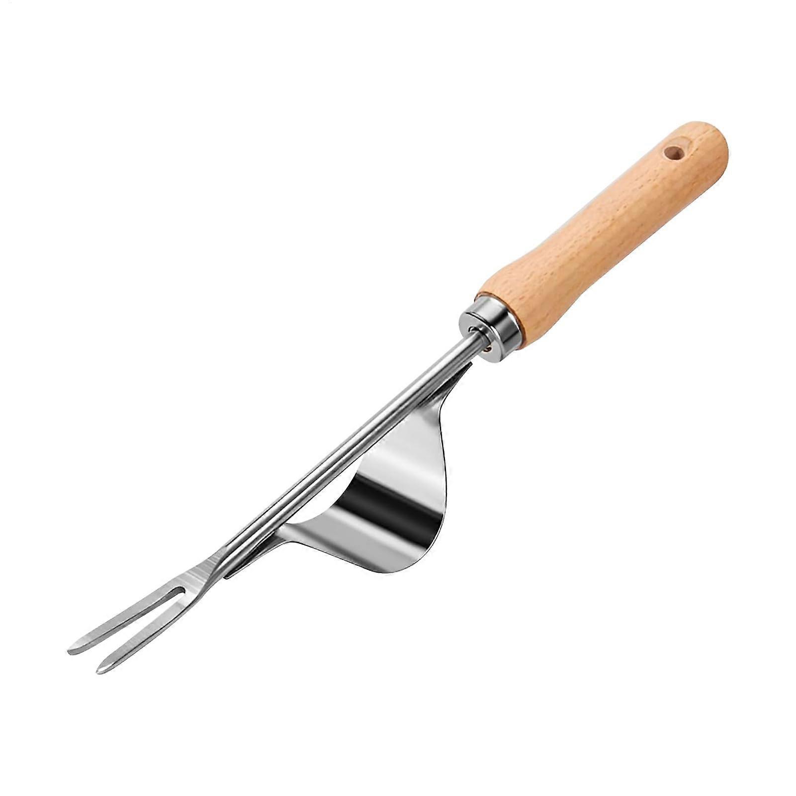 Weed Puller Tool with Ergonomic Long Handle for Easy Plant Removal, Digging, and Edging for Outdoor and Indoor Gardening