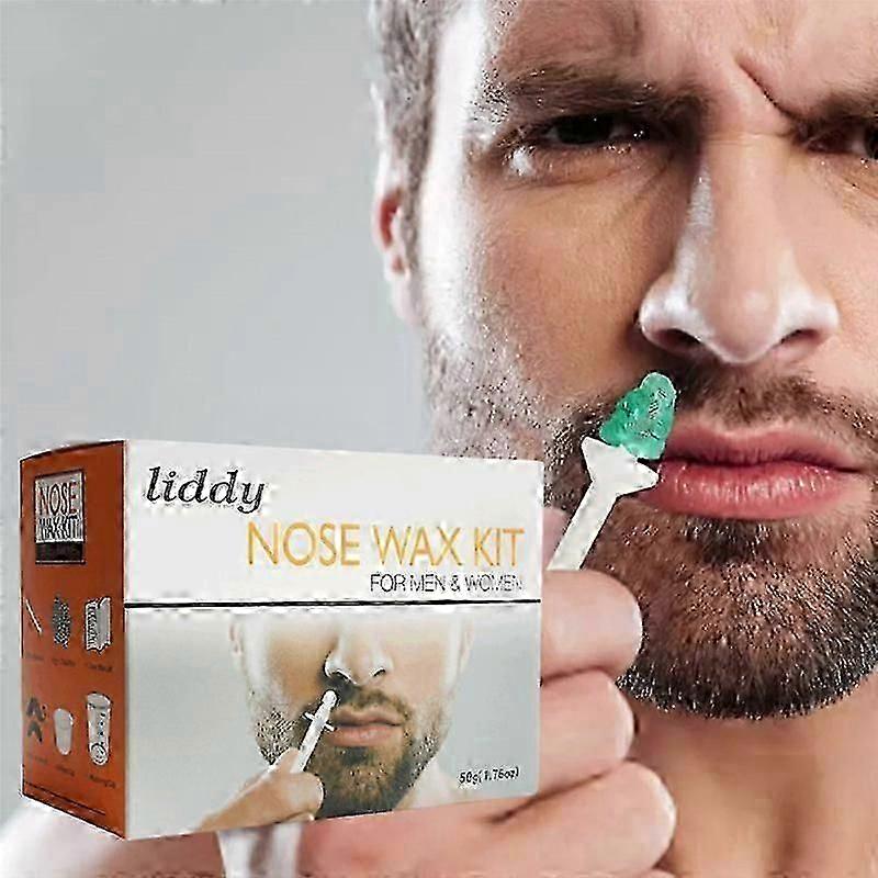 Professional Nose Wax Kit, Nose And Ear Quick And Easy Hair Removal Kit, Nose Wax Kit For Men And Women