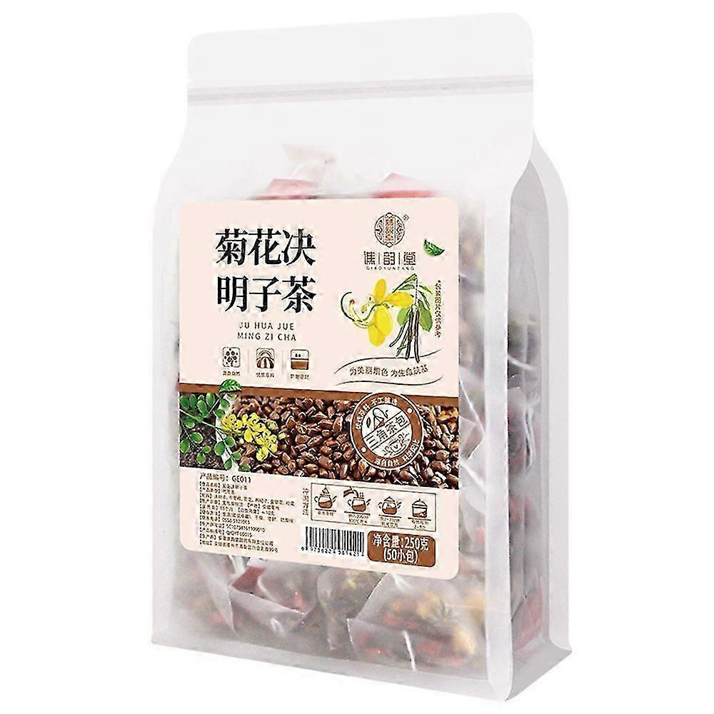 Ginseng Fünf Schatz Tee Kräutertee Chrysantheme Cassia Samen Teebeutel 8,81 Unzen 50 Stück Authentisch