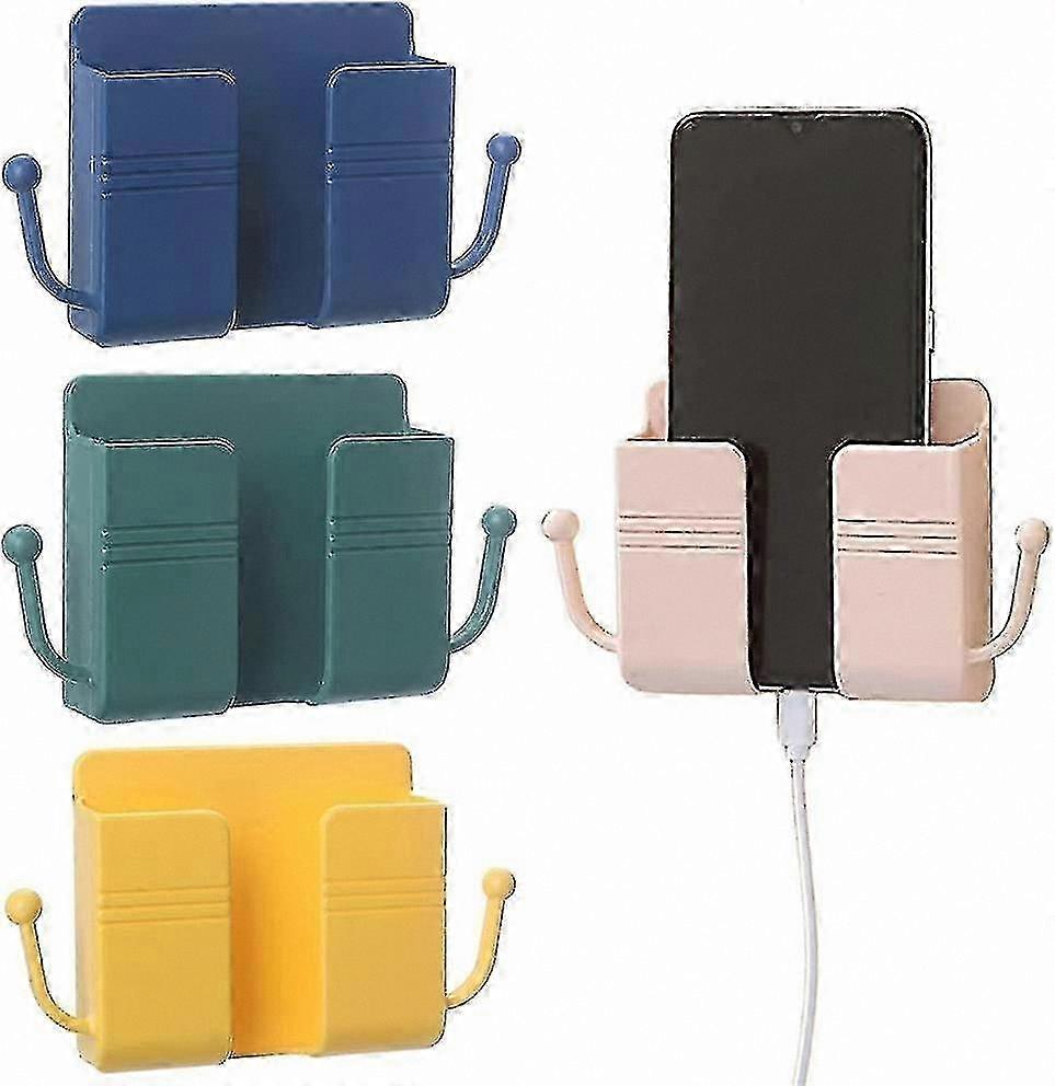 Multi-functional Wall Mount Storage Organizer for Remote Controls and Accessories