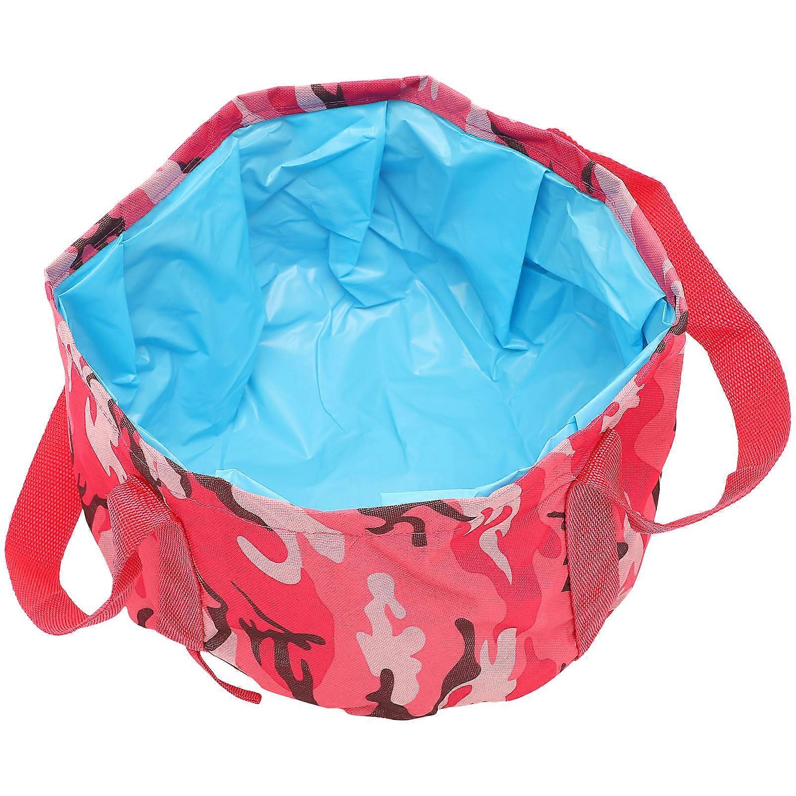 Portable Foldable Foot Soak Basin – Compact Water Storage Bucket for Camping, Travel, Indoor Use, Multi Purpose Wash Basin for Cleaning, Fishing,