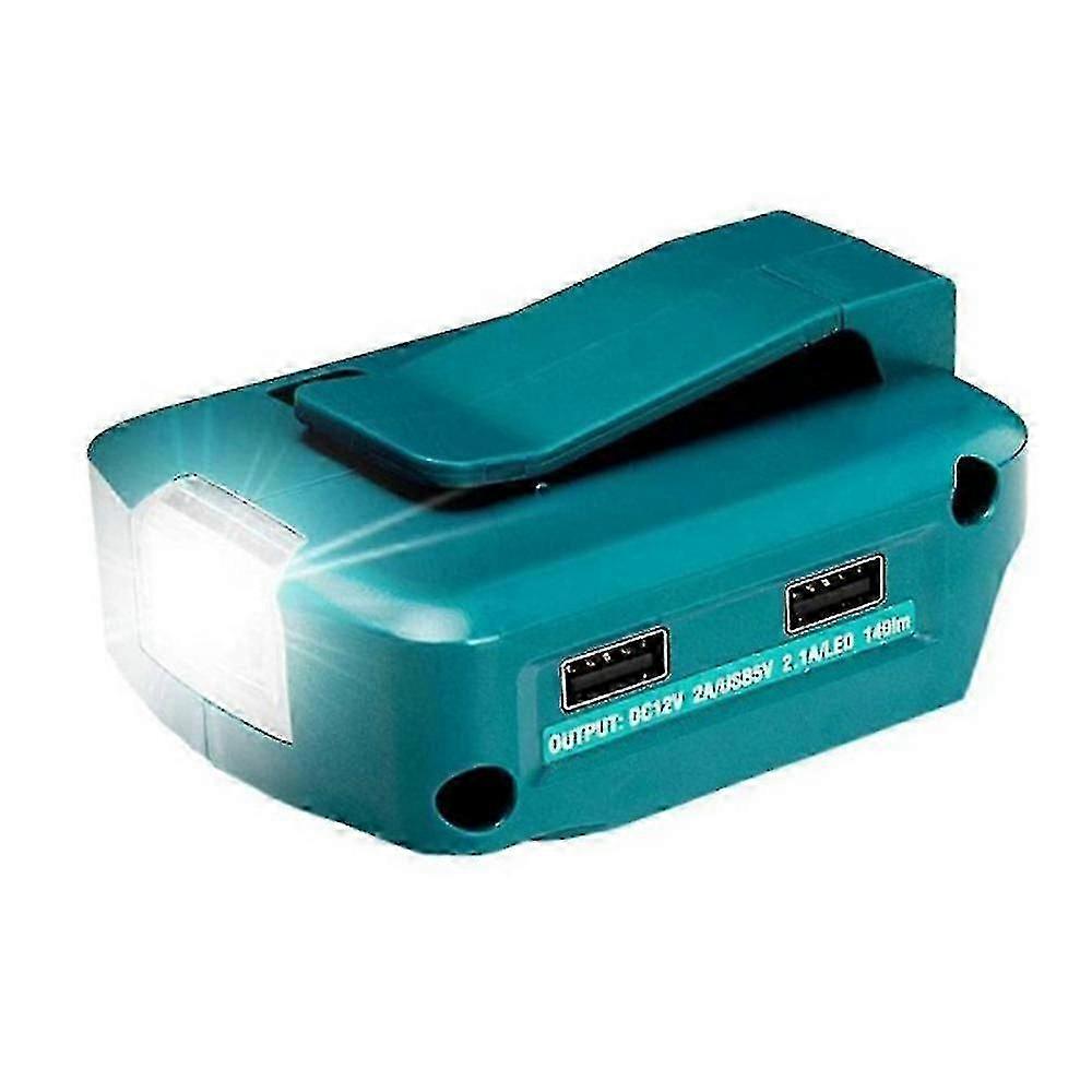 14.4v/18v 200lm Led Light Li-ion Battery Dual Usb Battery Converter Compatible Battery Outdoor Flashlight