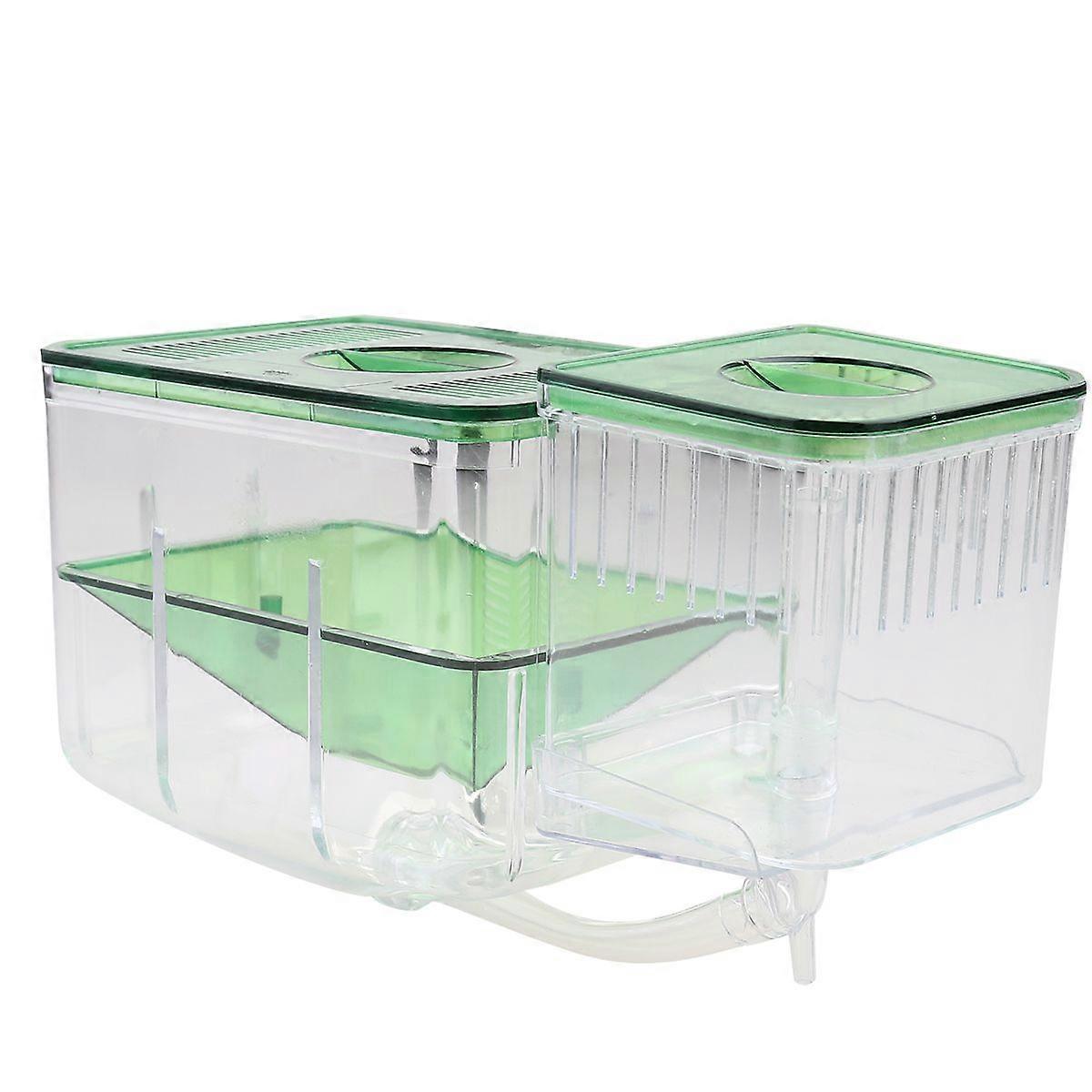 Self-guided Incubator Box Isolation Box Fish Breeding Tank Hatching Box Fish Seedlings Case for Aquarium Fish Tank Home