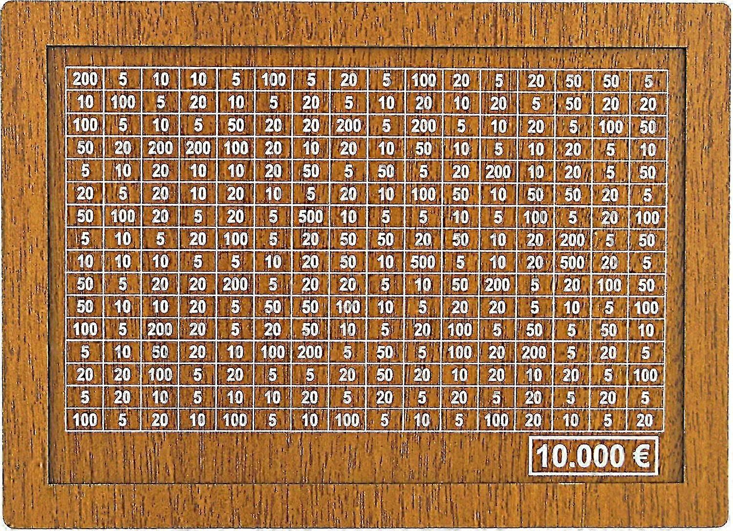 貯金箱 貯金箱 貯金目標とチェックできる数字付き 4サイズ