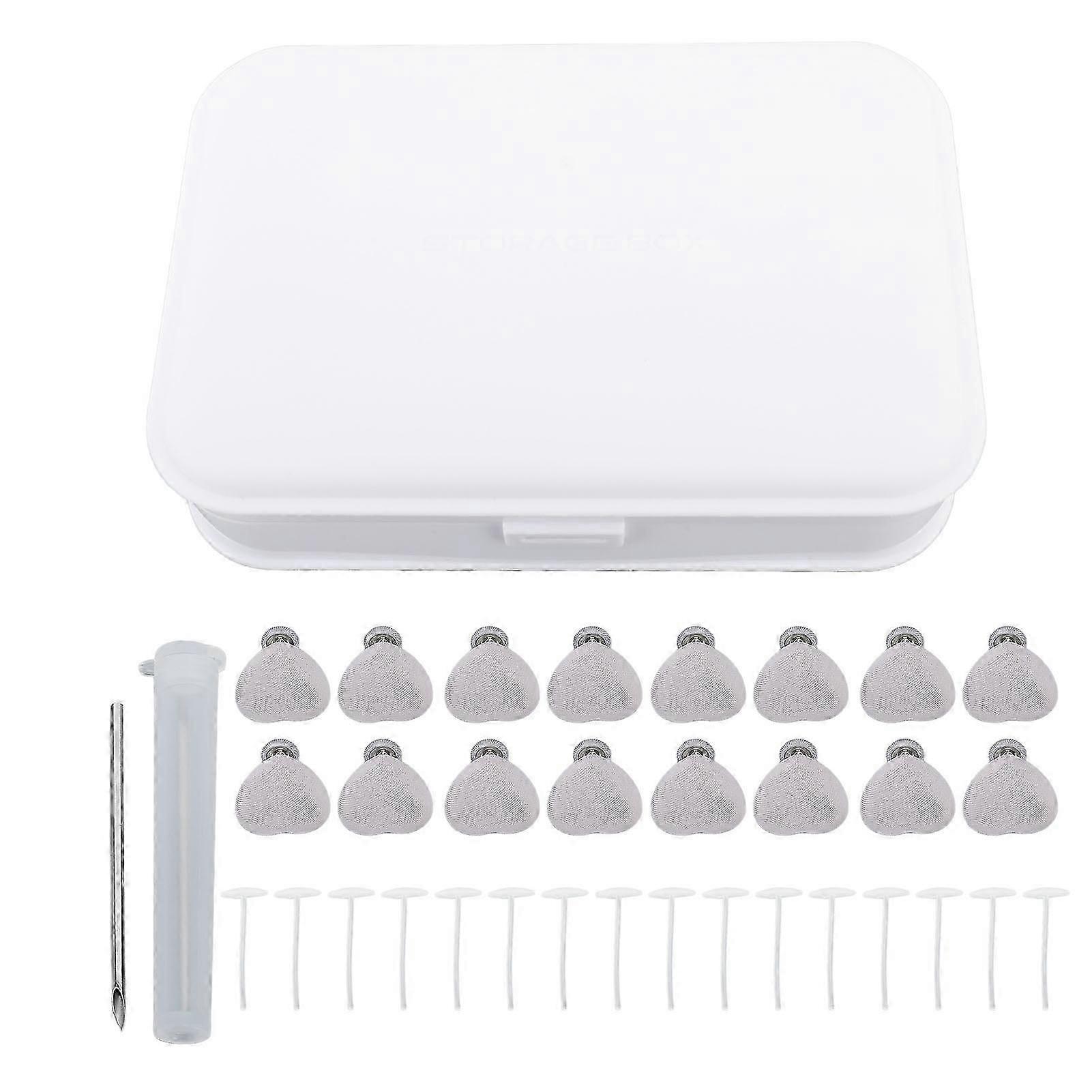 16 Pieces Quilt Fixing Clips Heart Shape Removable Comforter Fastener Duvet