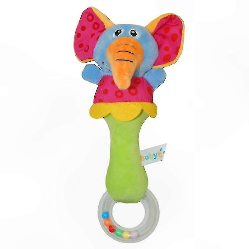 Single Rattle Hand Bell for Musical Exploration and Play