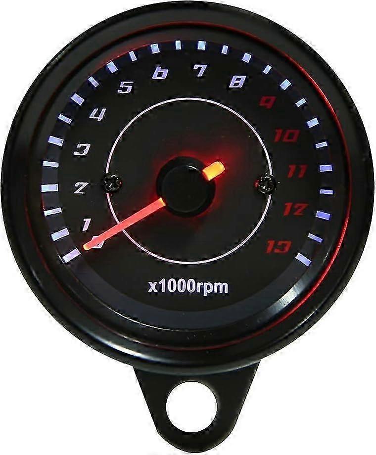Tachymtre lectronique Tachymtre - CC 12V Moto Universel Rtroclairage LED Jauge