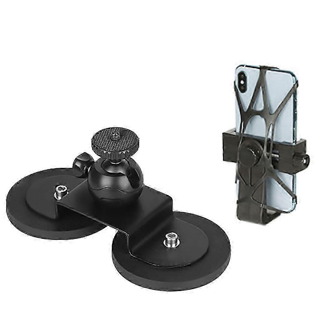 Car Suction Cup Sports Camera Bracket Fixing Frame Auto Clamping Video Recorder