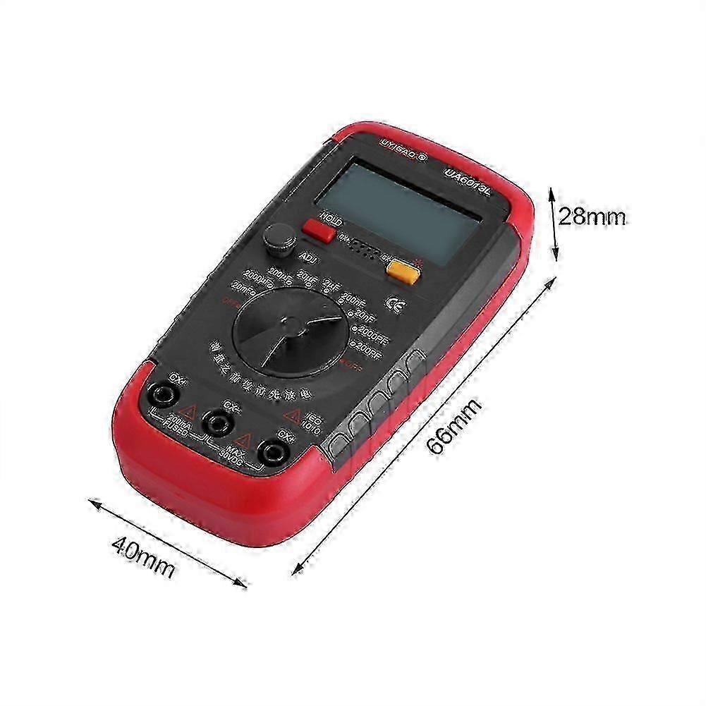Digital Capacitance Meter Multimeter Professional Capacitor Tester 0.1pF - 20,000uF with LCD Backlig