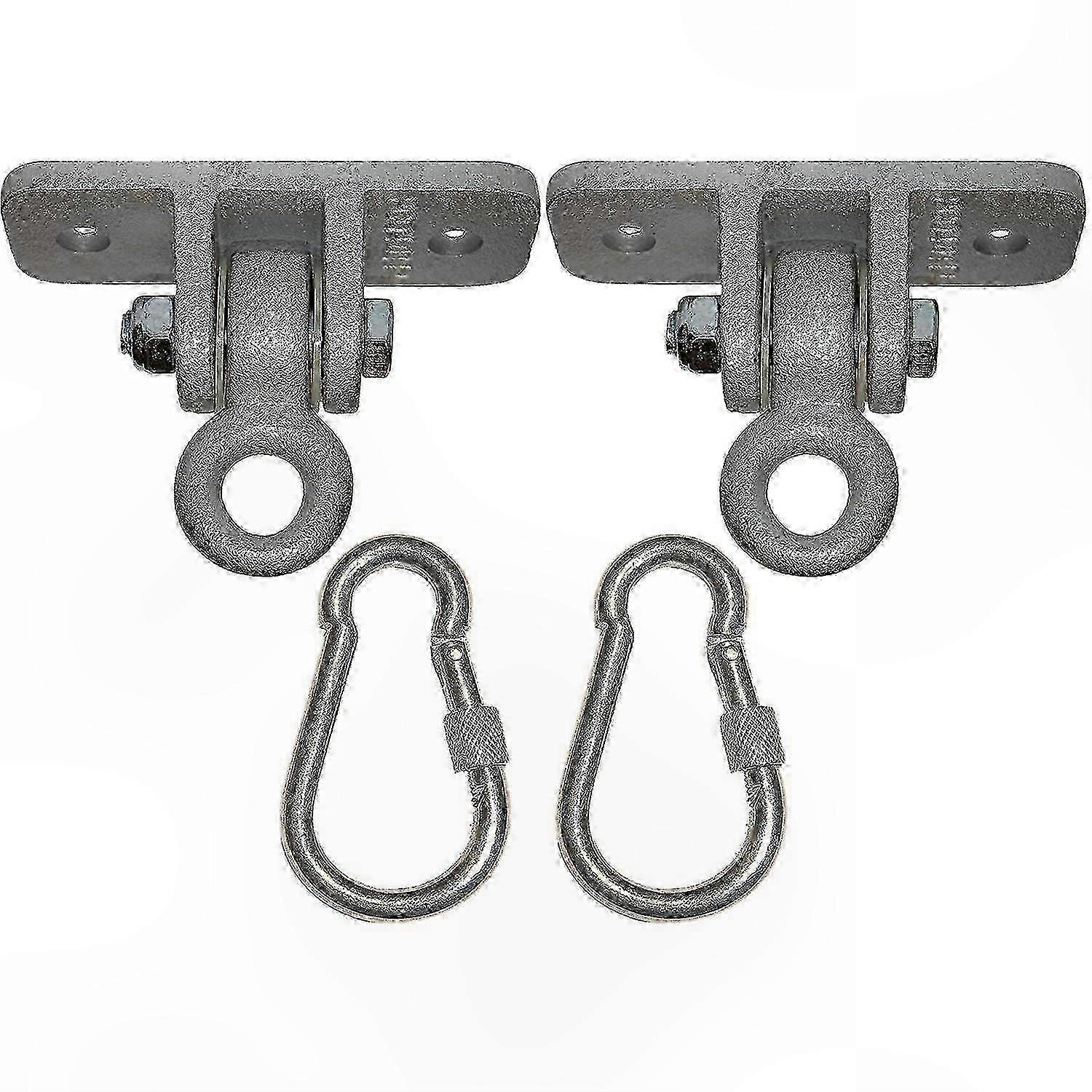 Heavy Duty Snap Hooks for Swing Hangers, 5000 Lb Capacity Trapeze Sets with Locking Mechanism