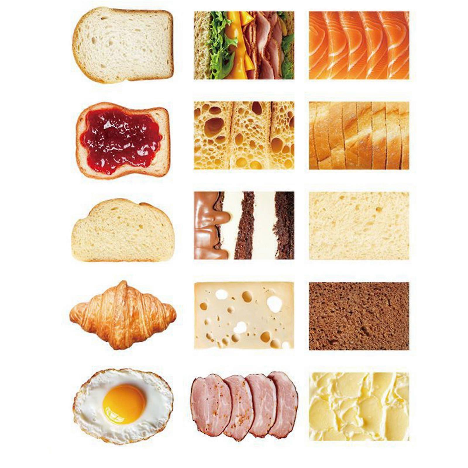 30 Sheets Fruit Veggie Patterned Note Paper Creative Writing Notepads For Scrapbooking Journal Card Making Craft Project Multicolor