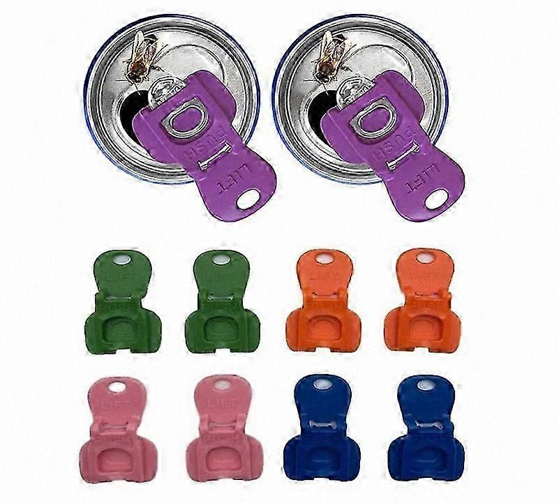 Colorful Can Opener, Easy Tab Opener for Beverage Protection, 6/12/24pcs Soda Can Protector
