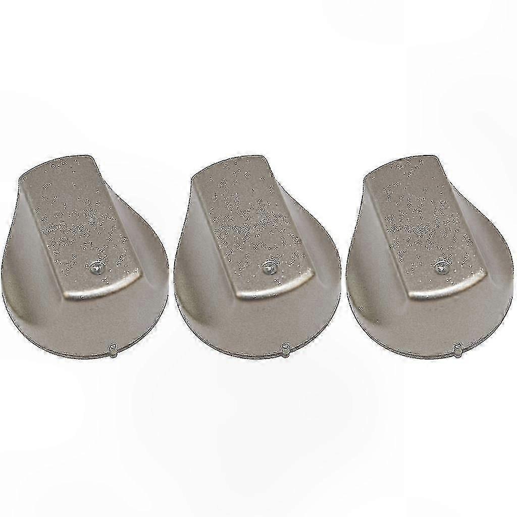 Replacement Control Switch Knobs for Electric Oven Cooker Hob, Pack of 3, Compatible with Multiple Brands