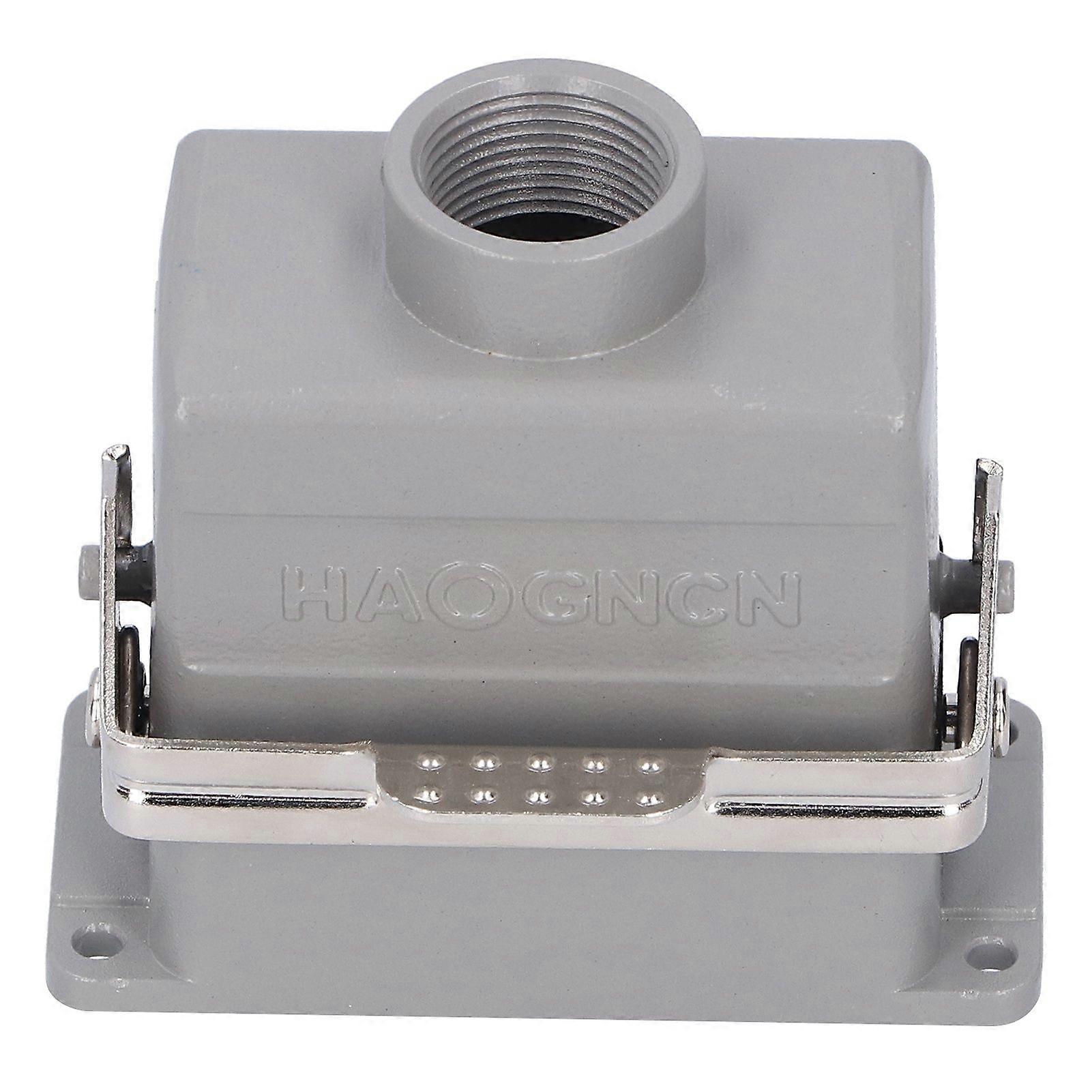 Heavy Duty Connector Rectangular Aviation Connector Plug Single Button 10Pin Industrial Supplies