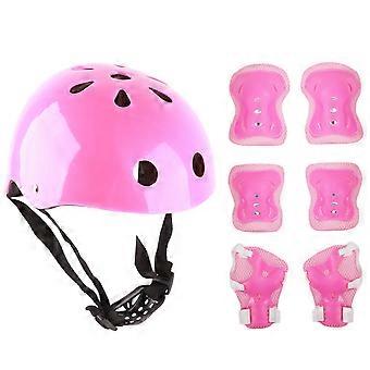 Kids Helmet Protective Gear Set Foam Elbow Knee Protector for nce Car Scooter Roller Skating