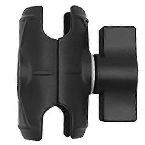 Optimized Nylon Arm 6 cm Double Socket Motorcycle Camera Extension Arm with 1 Inch Ball Foot Mount for Camera Stabilization