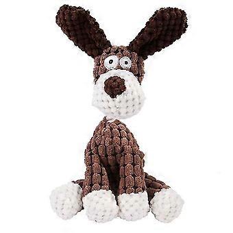 Pet Chew Toy Playing Squeaker Dog Toys Plush Interactive Squeaky Durable Puppy SX
