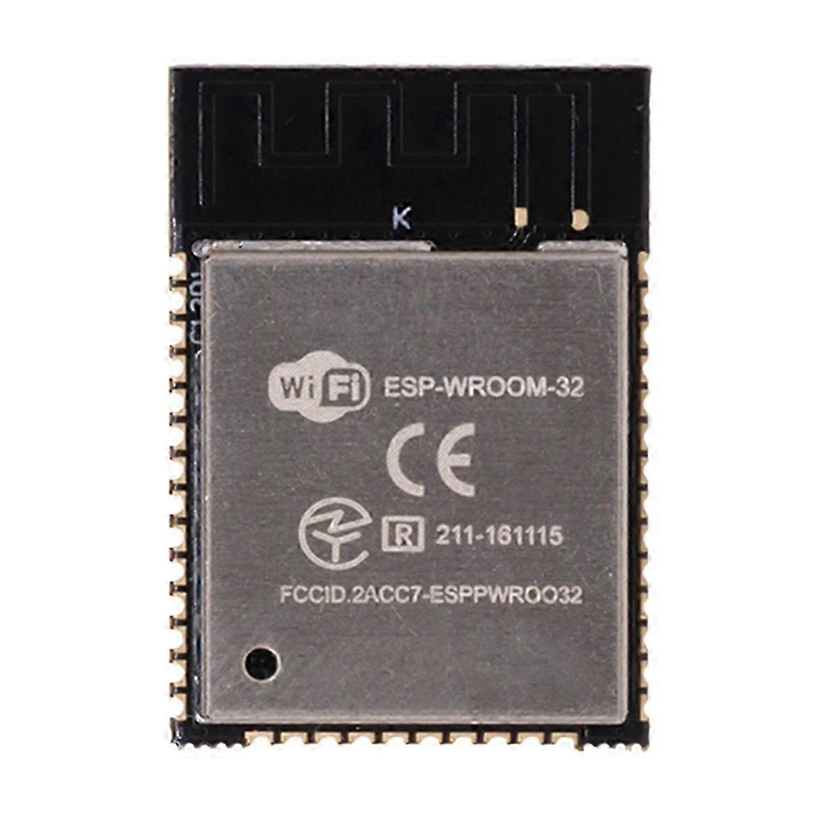 ESP32-WROOM-32 Module: WiFi + Bluetooth Dual-Core CPU ESP32 Wireless Connectivity Module with Connector for IoT Devices