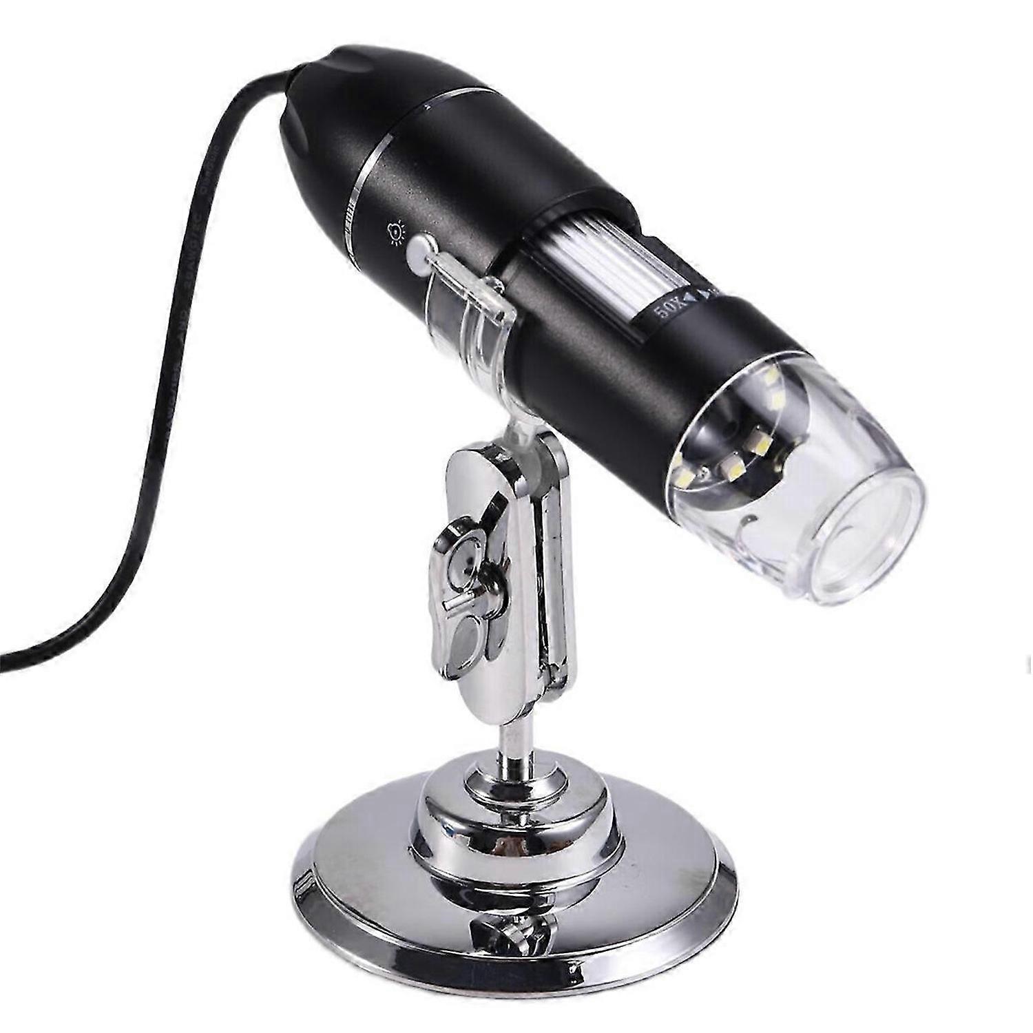 1600X 3-in-1 High-Definition Digital Microscope LED Portable Smart Connect for Android Pc Computer Children'S Teaching