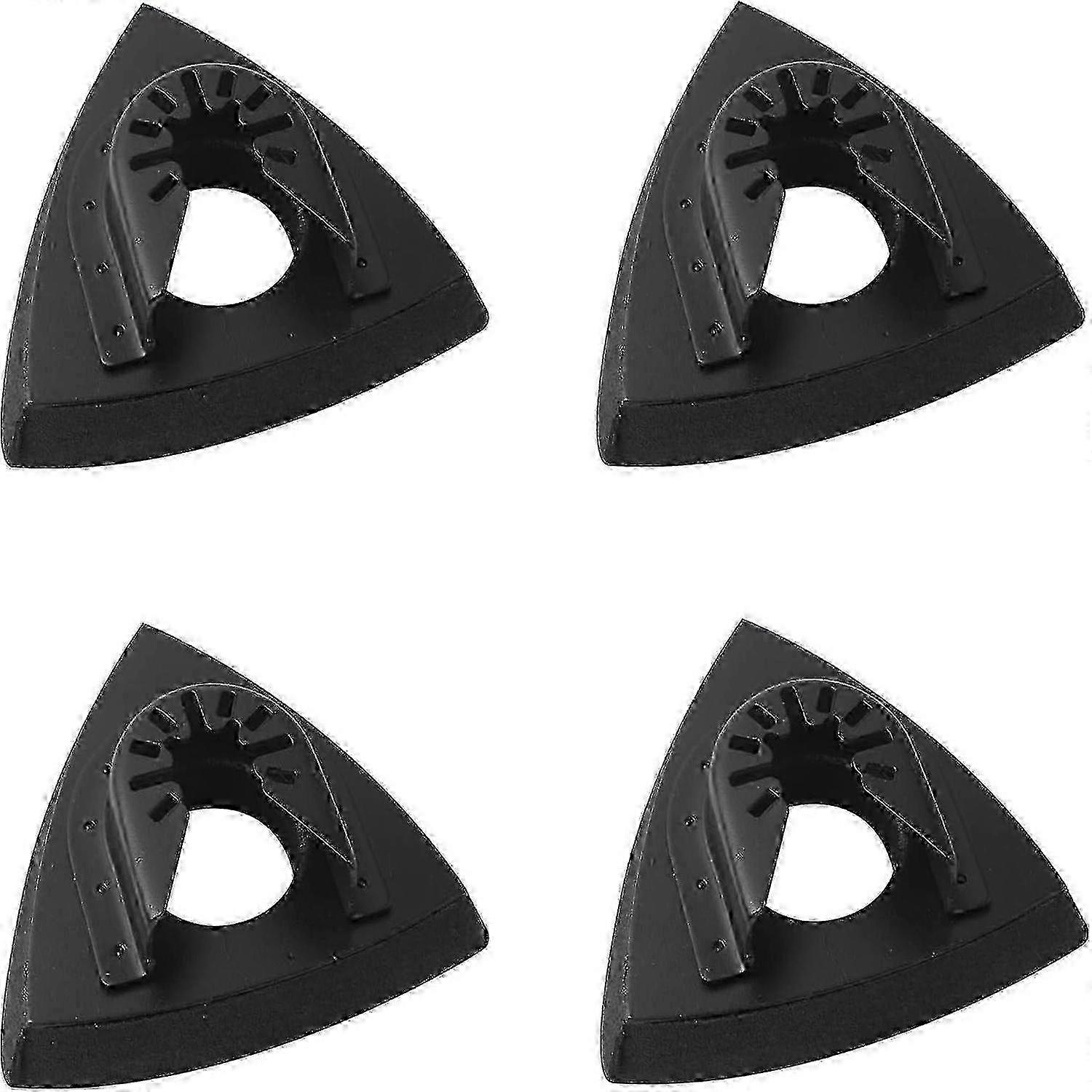 Multi Tool Sanding Heads Multitool Sanding Pads - 80mm by Poweka (Pack of 4)
